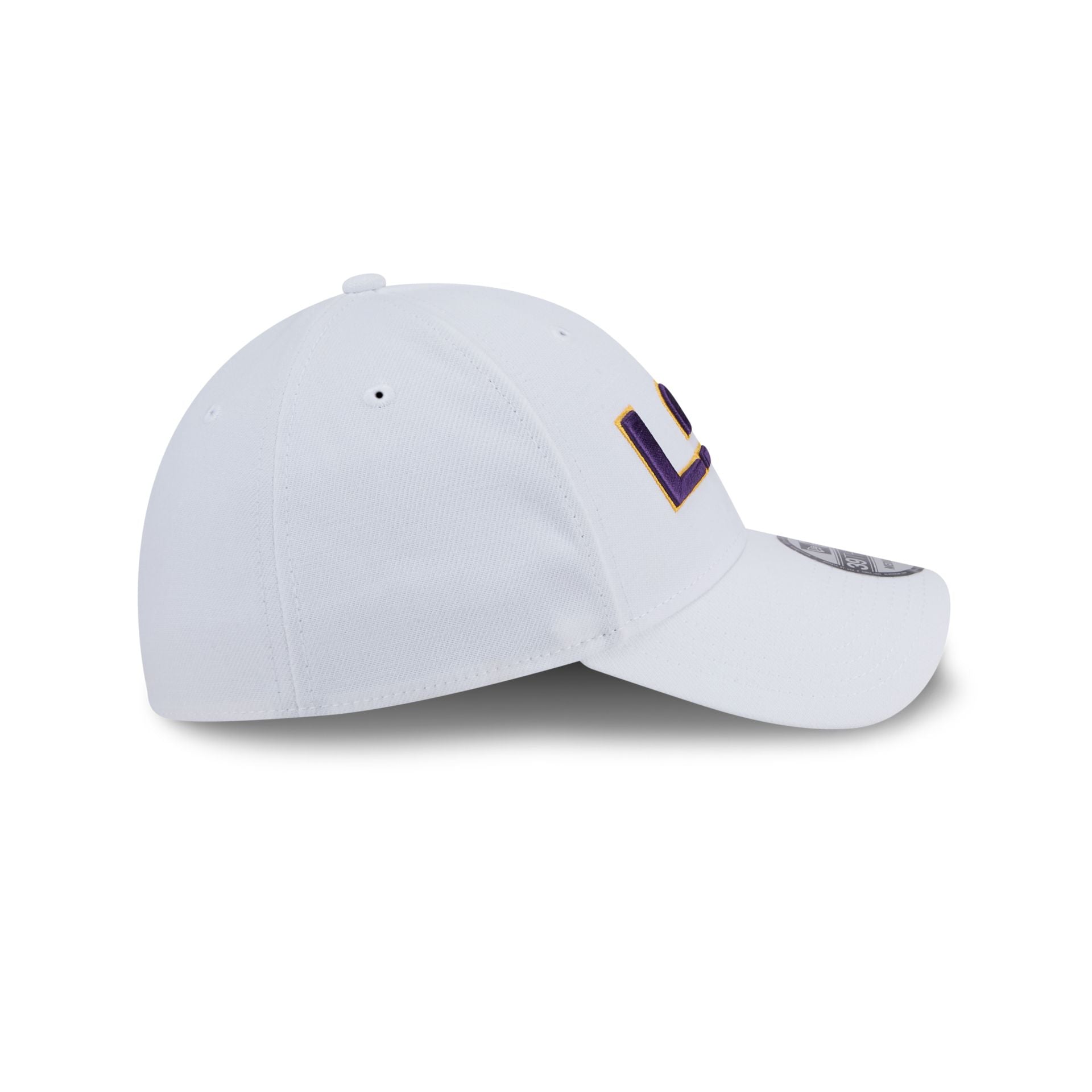 LSU Tigers Chrome 39THIRTY Stretch Fit Hat - Image 5