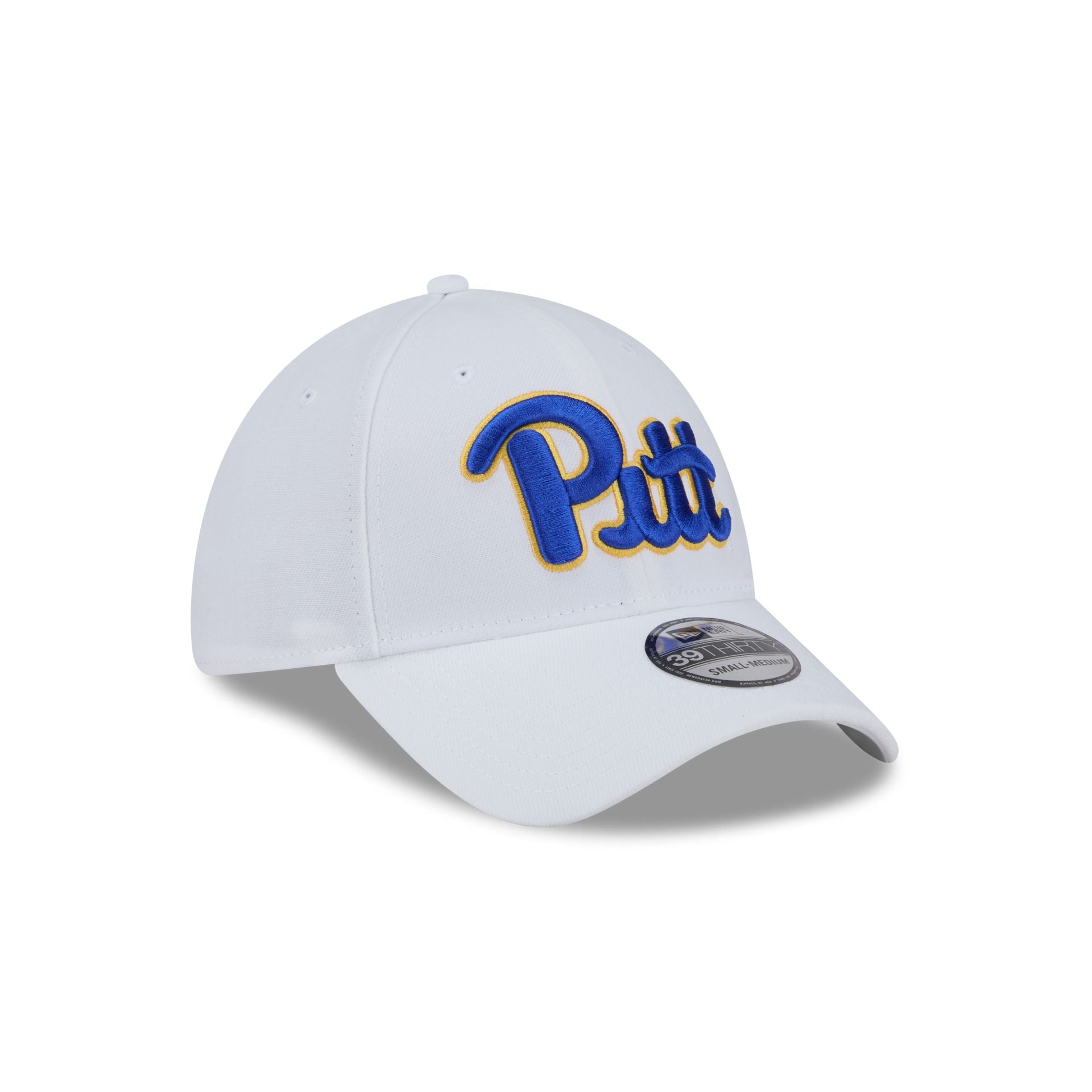 Pittsburgh Panthers Optic White 39THIRTY Stretch Fit Hat - Image 3