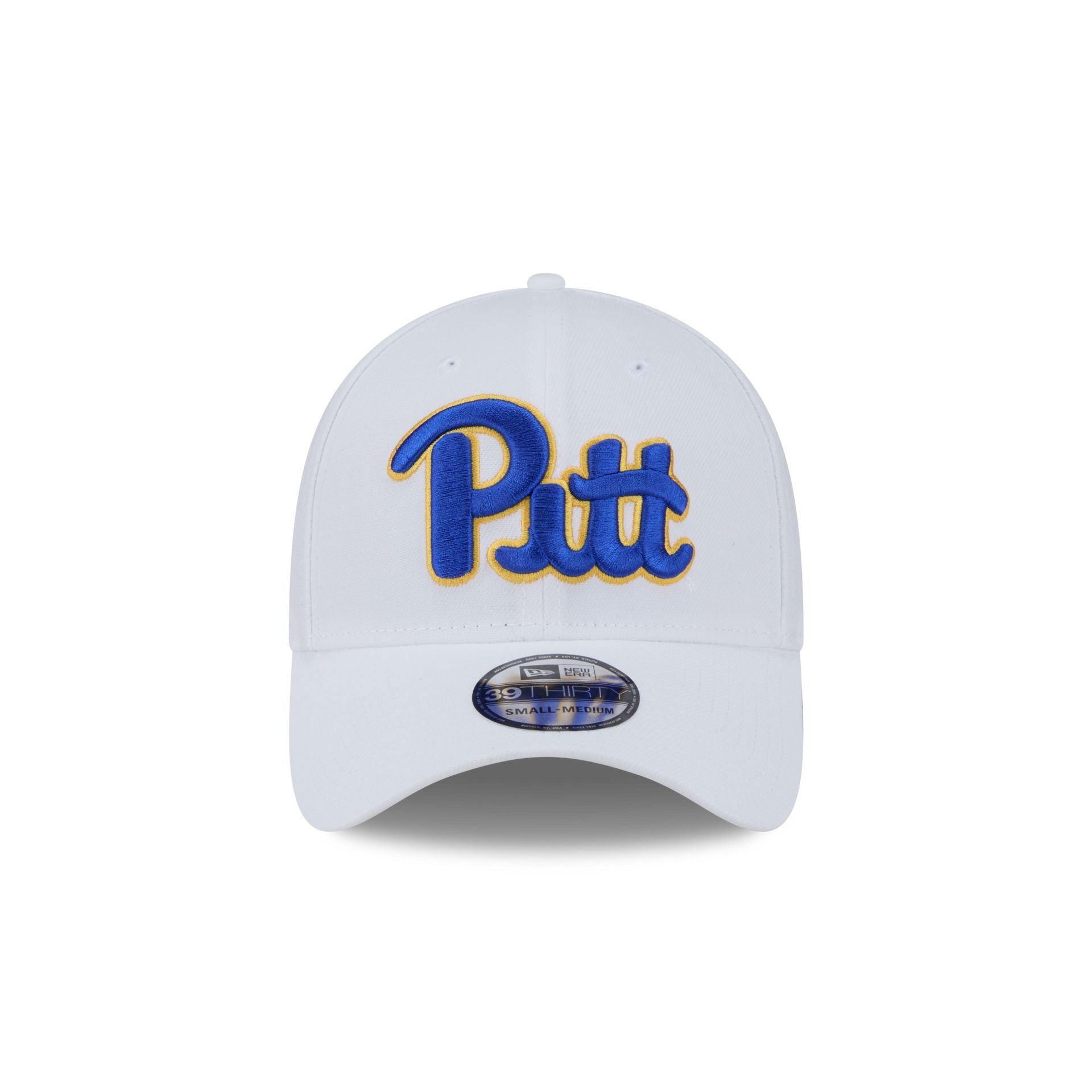Pittsburgh Panthers Optic White 39THIRTY Stretch Fit Hat - Image 2