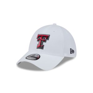 Texas Tech Red Raiders Optic White 39THIRTY Stretch Fit Hat