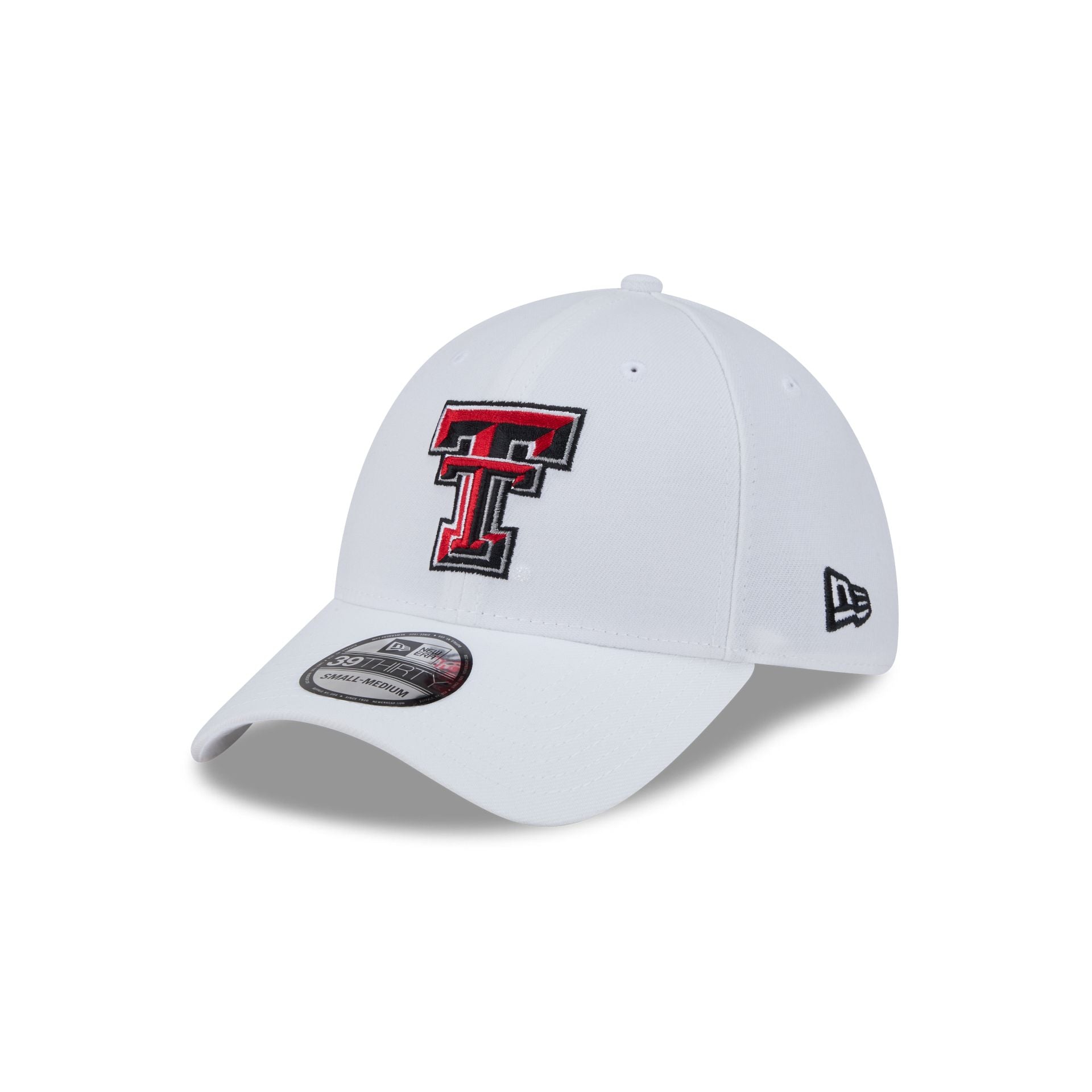 Texas Tech Red Raiders Optic White 39THIRTY Stretch Fit Hat