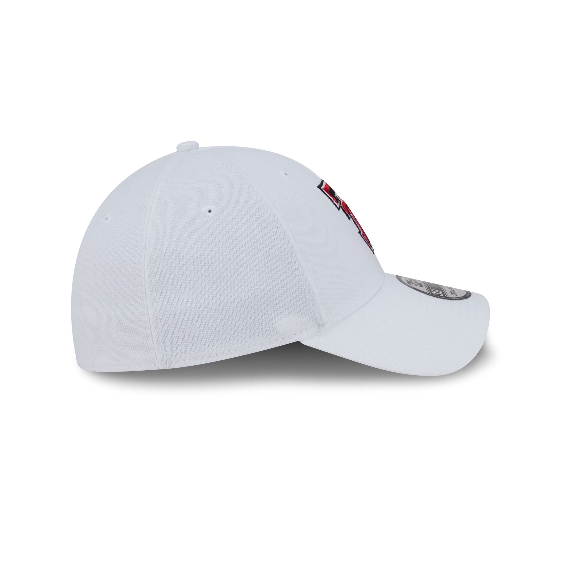 Texas Tech Red Raiders Optic White 39THIRTY Stretch Fit Hat - Image 4