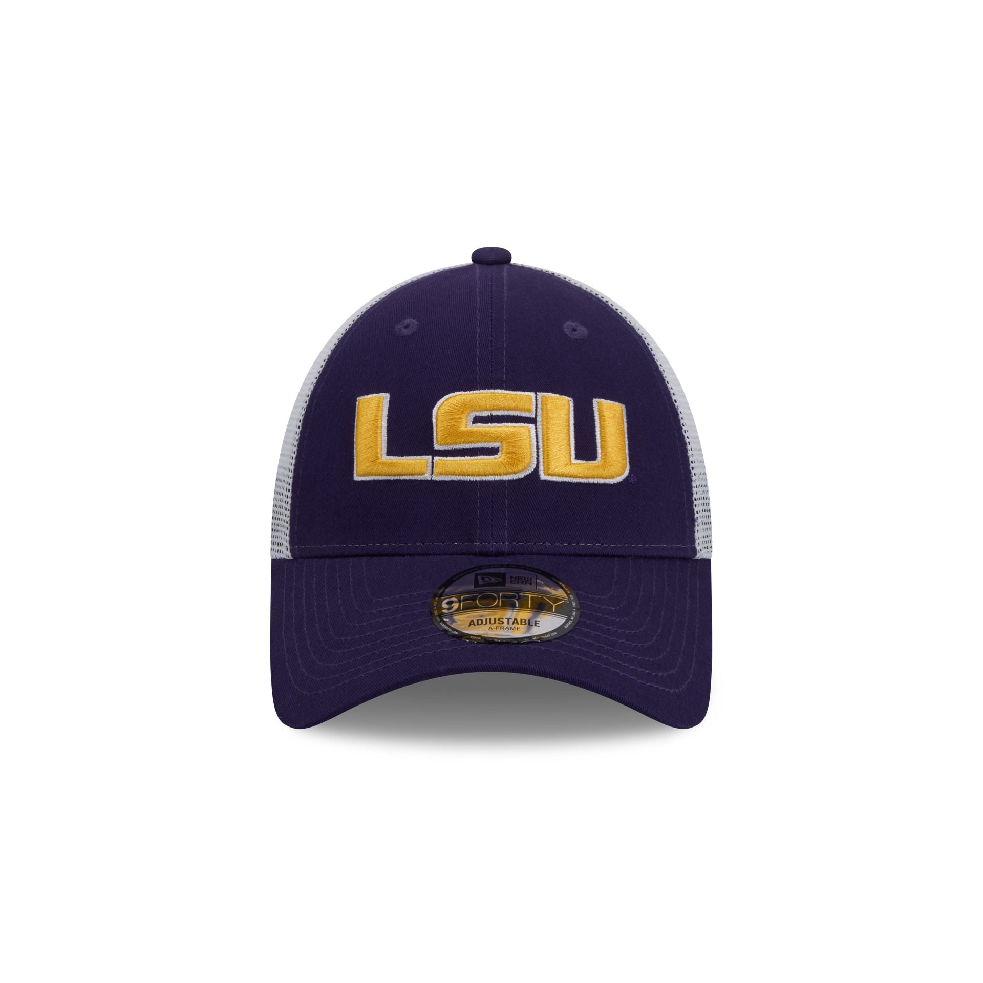 LSU Tigers Purple 9FORTY Trucker Hat - Image 2
