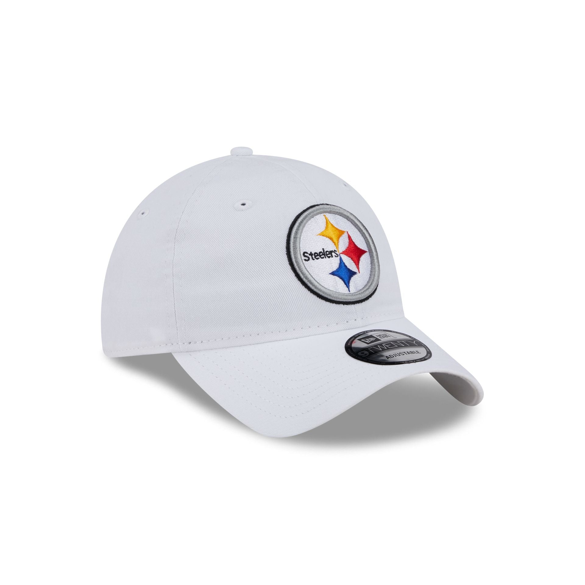 Pittsburgh Steelers White 9TWENTY Adjustable Hat - Image 3
