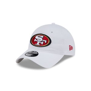 San Francisco 49ers White 9TWENTY Adjustable Hat