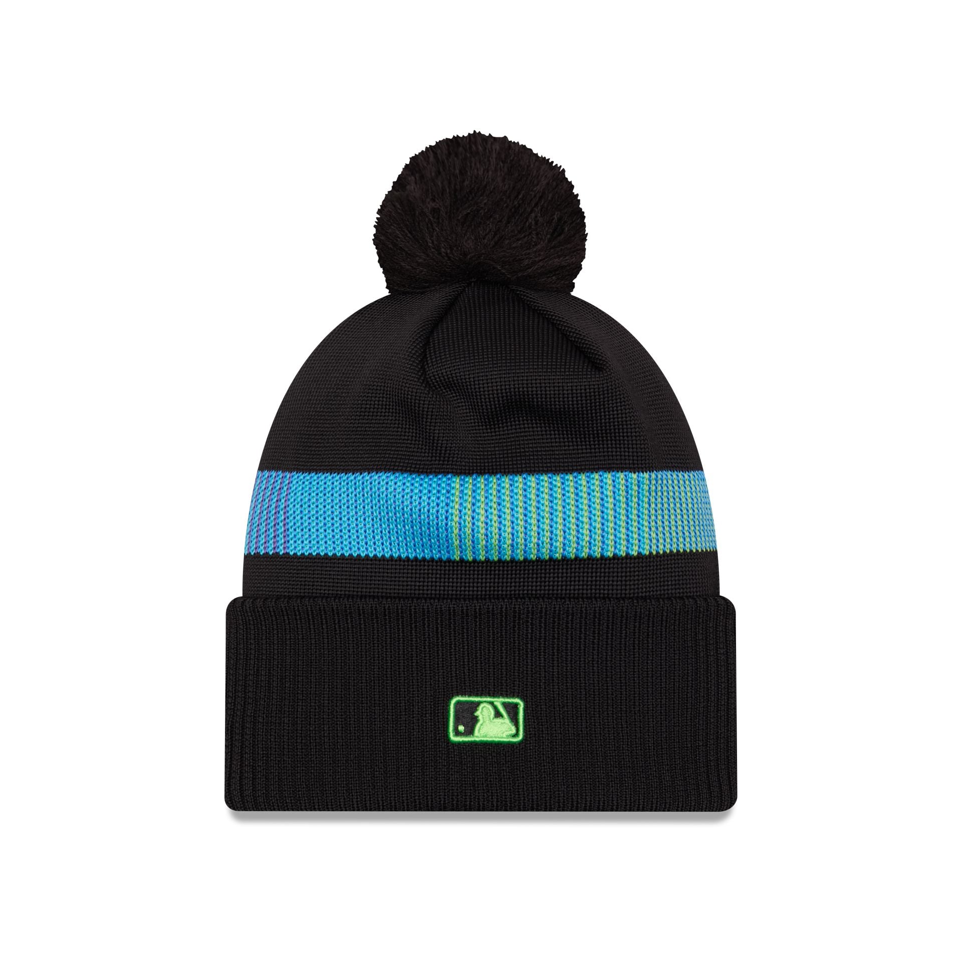 Tampa Bay Rays City Connect Pom Knit Hat - Image 2