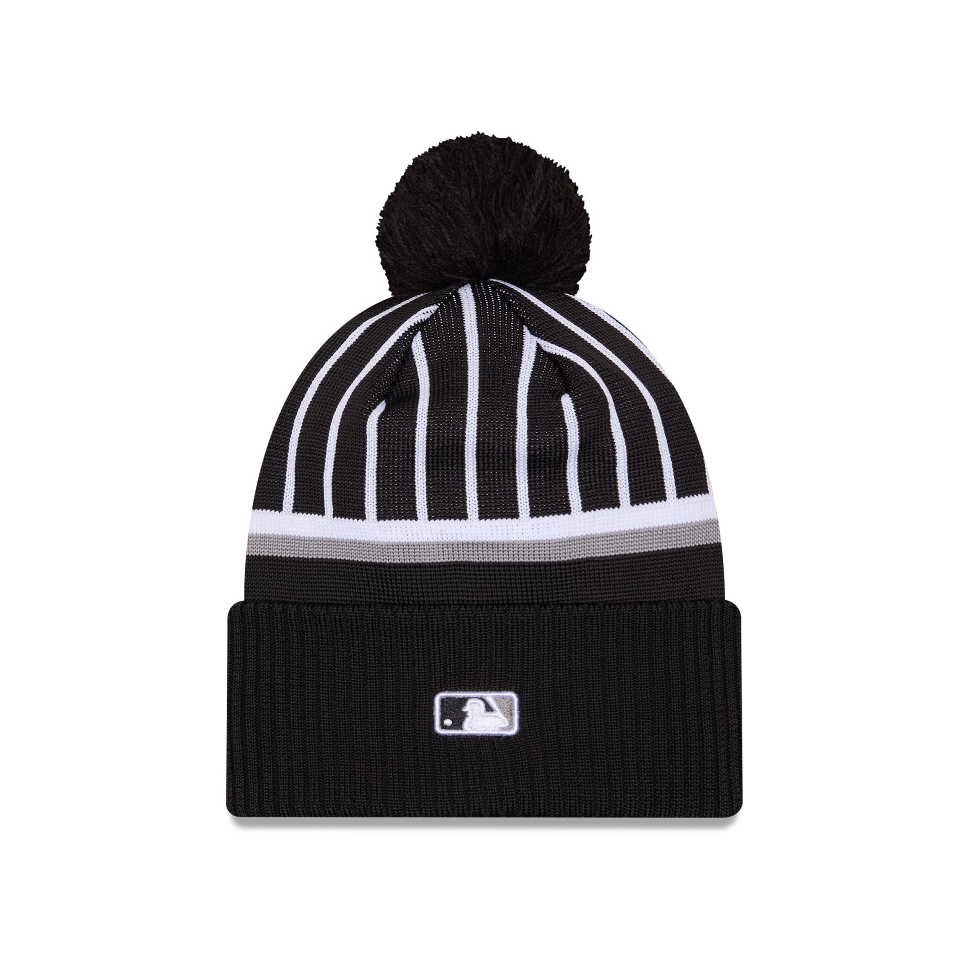 Chicago White Sox City Connect Pom Knit Hat - Image 2