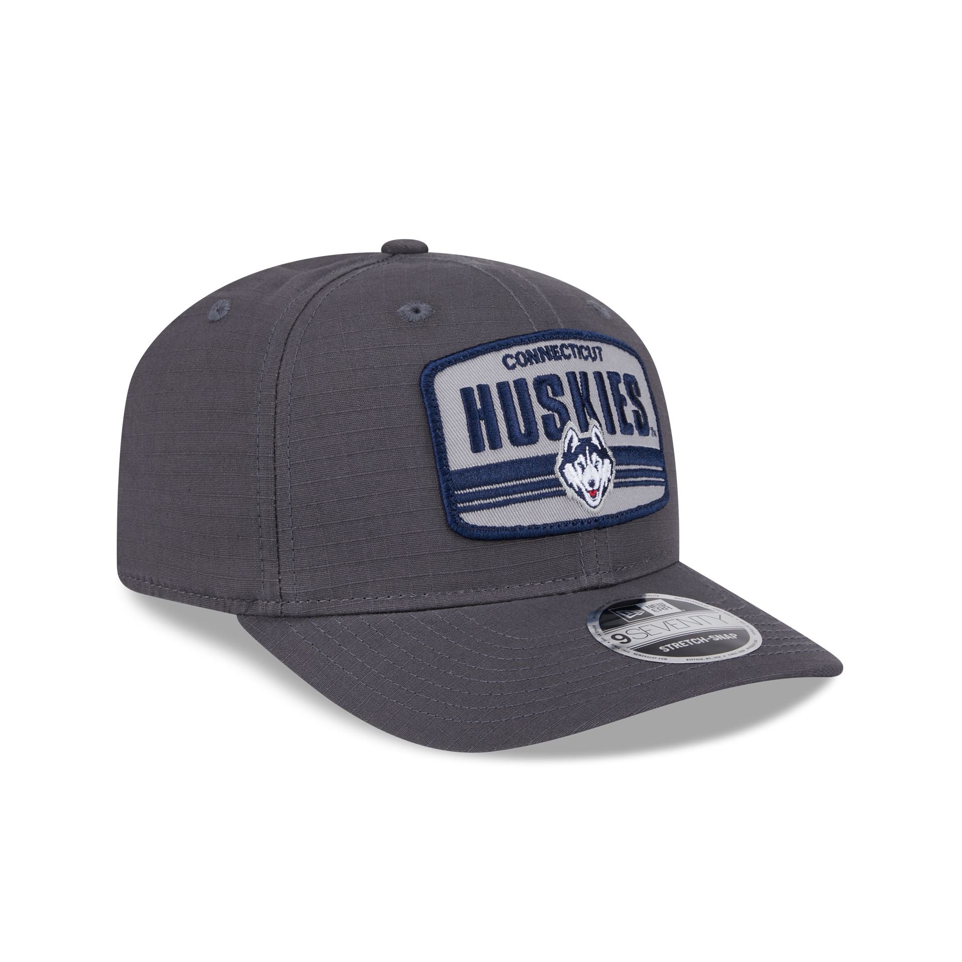 Connecticut Huskies Team Elevated 9SEVENTY Stretch-Snap Hat - Image 3