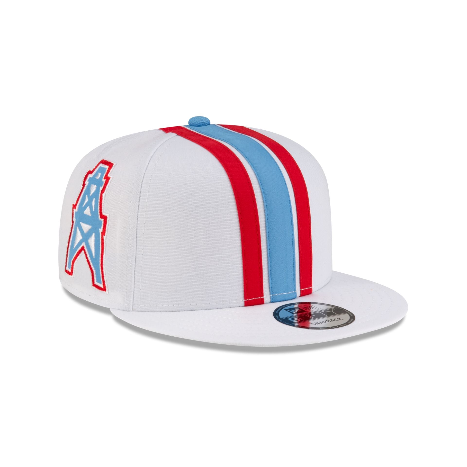 Oilers Historic Helmet Pack 9FIFTY Snapback Hat - Image 3