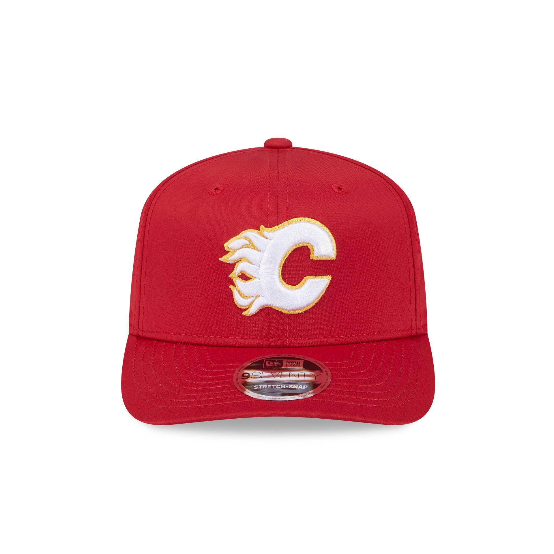 Calgary Flames Perform 9SEVENTY Stretch-Snap Hat - Image 2