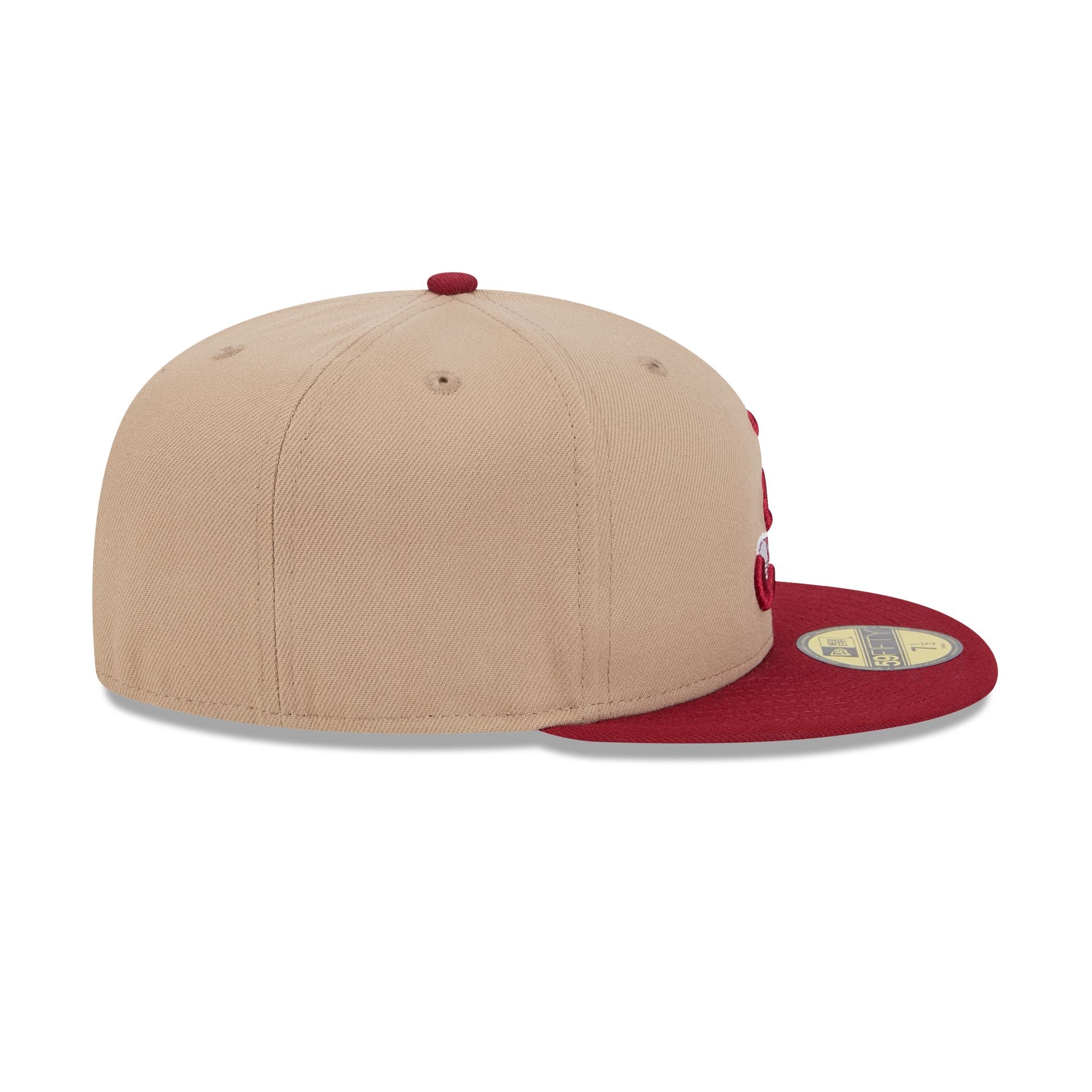 Alabama Crimson Tide Camel College Vault 59FIFTY Fitted Hat - Image 5