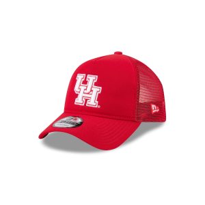 Houston Cougars Go-To 9FORTY A-Frame Trucker Hat