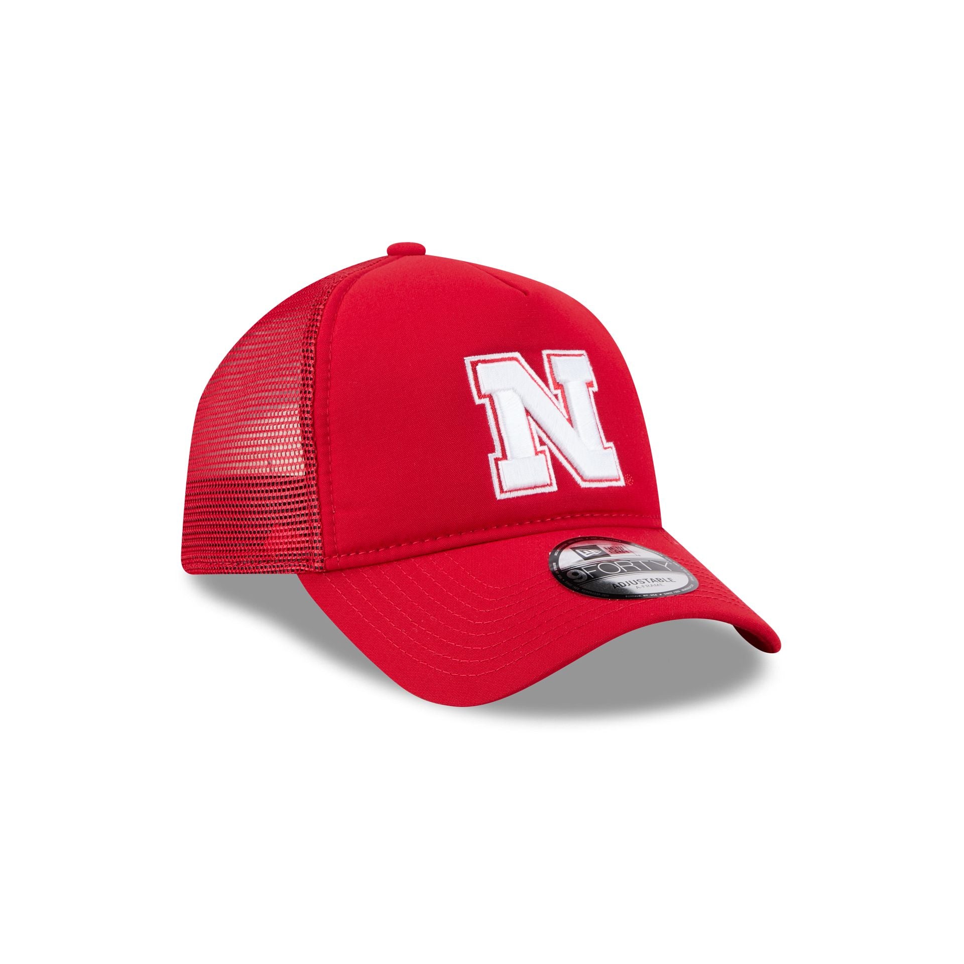 Nebraska Cornhuskers Go-To 9FORTY A-Frame Trucker Hat - Image 3