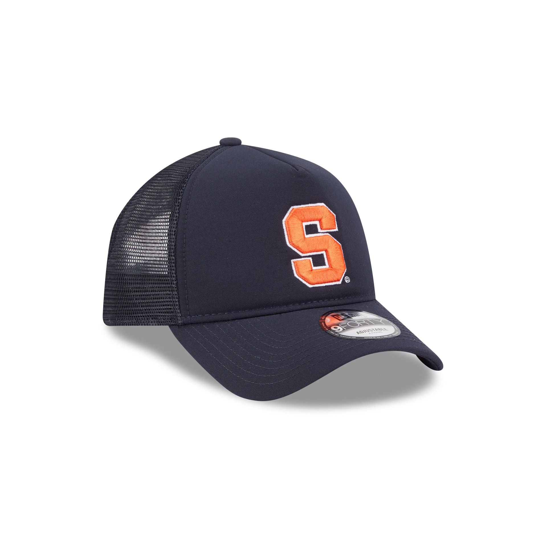 Syracuse Orange Go-To 9FORTY A-Frame Trucker Hat - Image 3