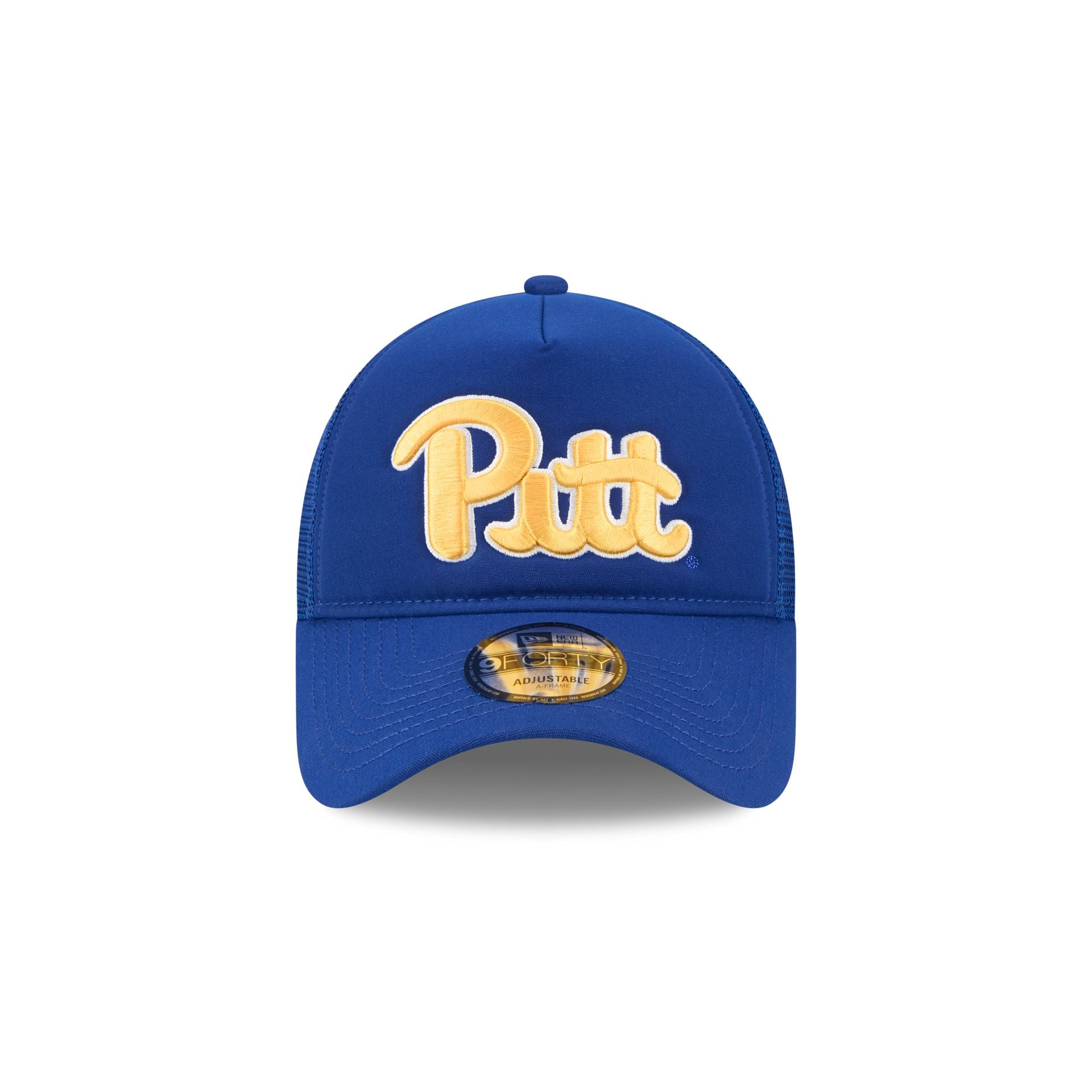 Pittsburgh Panthers Go-To 9FORTY A-Frame Trucker Hat - Image 2