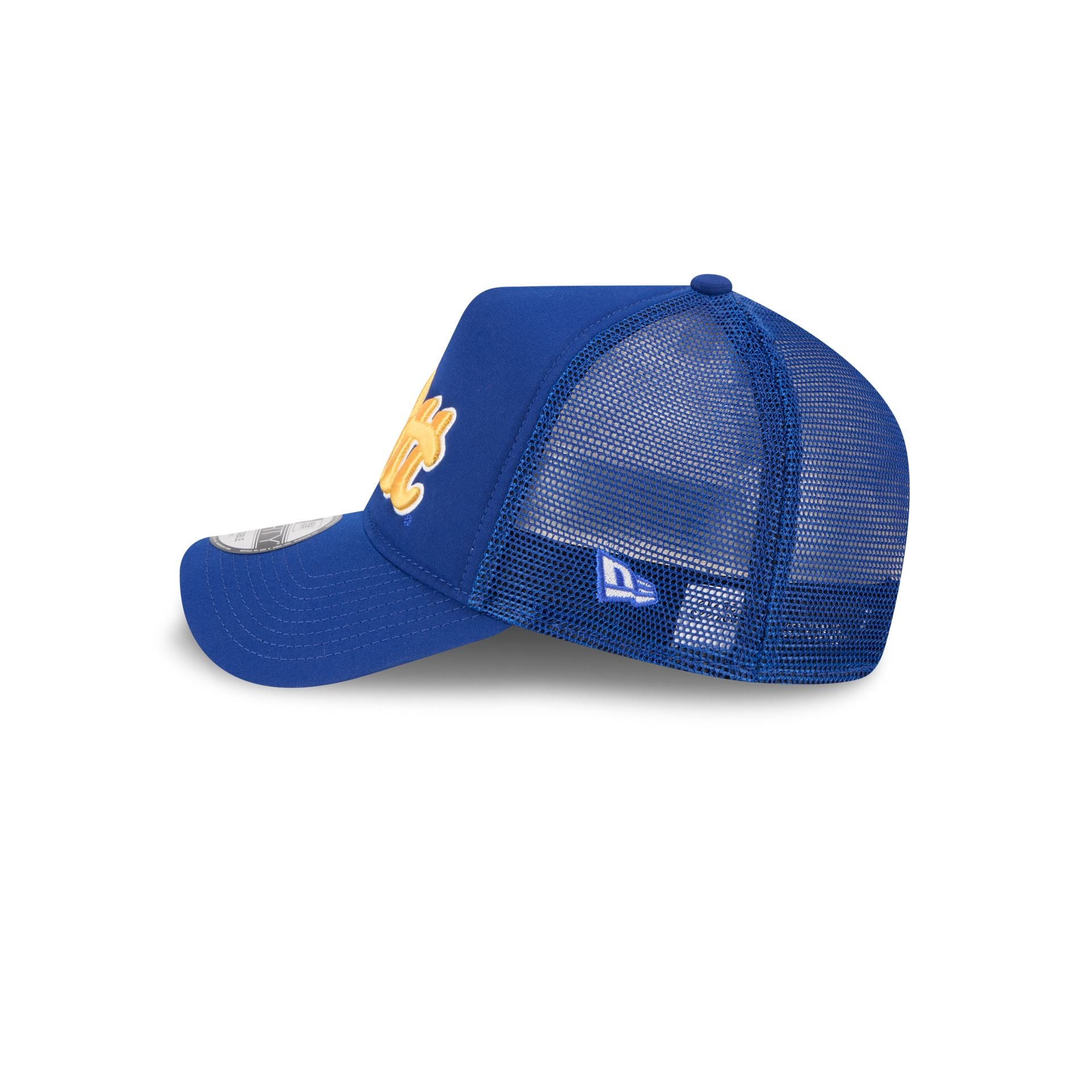 Pittsburgh Panthers Go-To 9FORTY A-Frame Trucker Hat - Image 4
