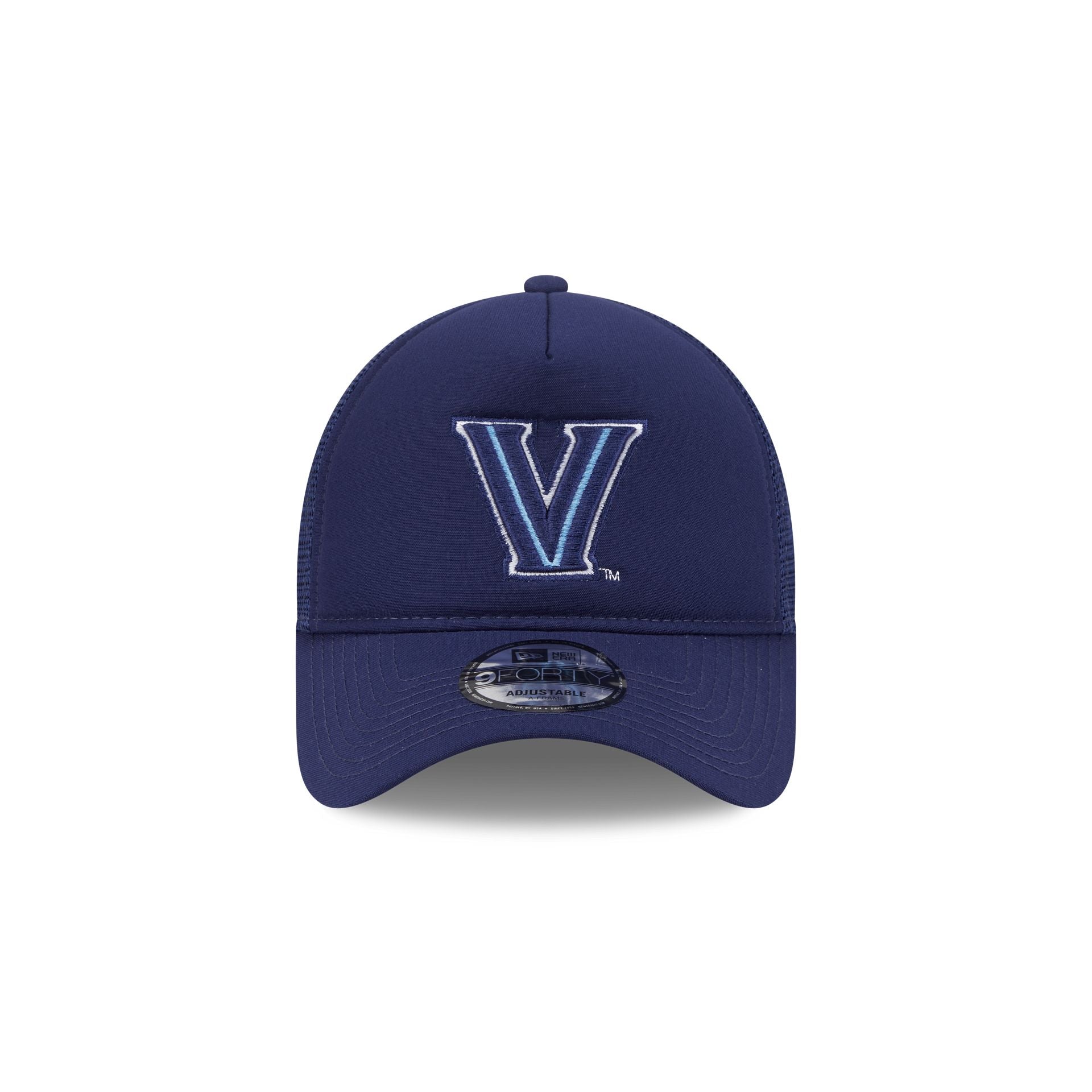 Villanova Wildcats Go-To 9FORTY A-Frame Trucker Hat - Image 2