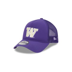 Washington Huskies Go-To 9FORTY A-Frame Trucker Hat