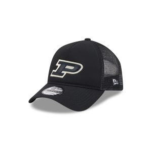 Purdue Boilermakers Go-To 9FORTY A-Frame Trucker Hat