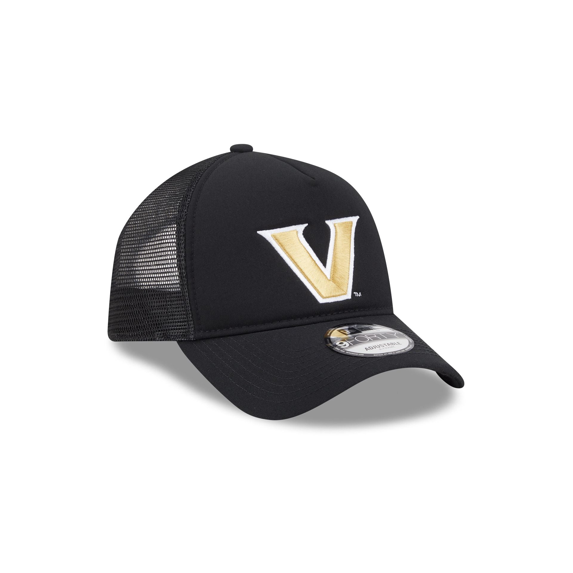Vanderbilt Commodores Go-To 9FORTY A-Frame Trucker Hat - Image 3