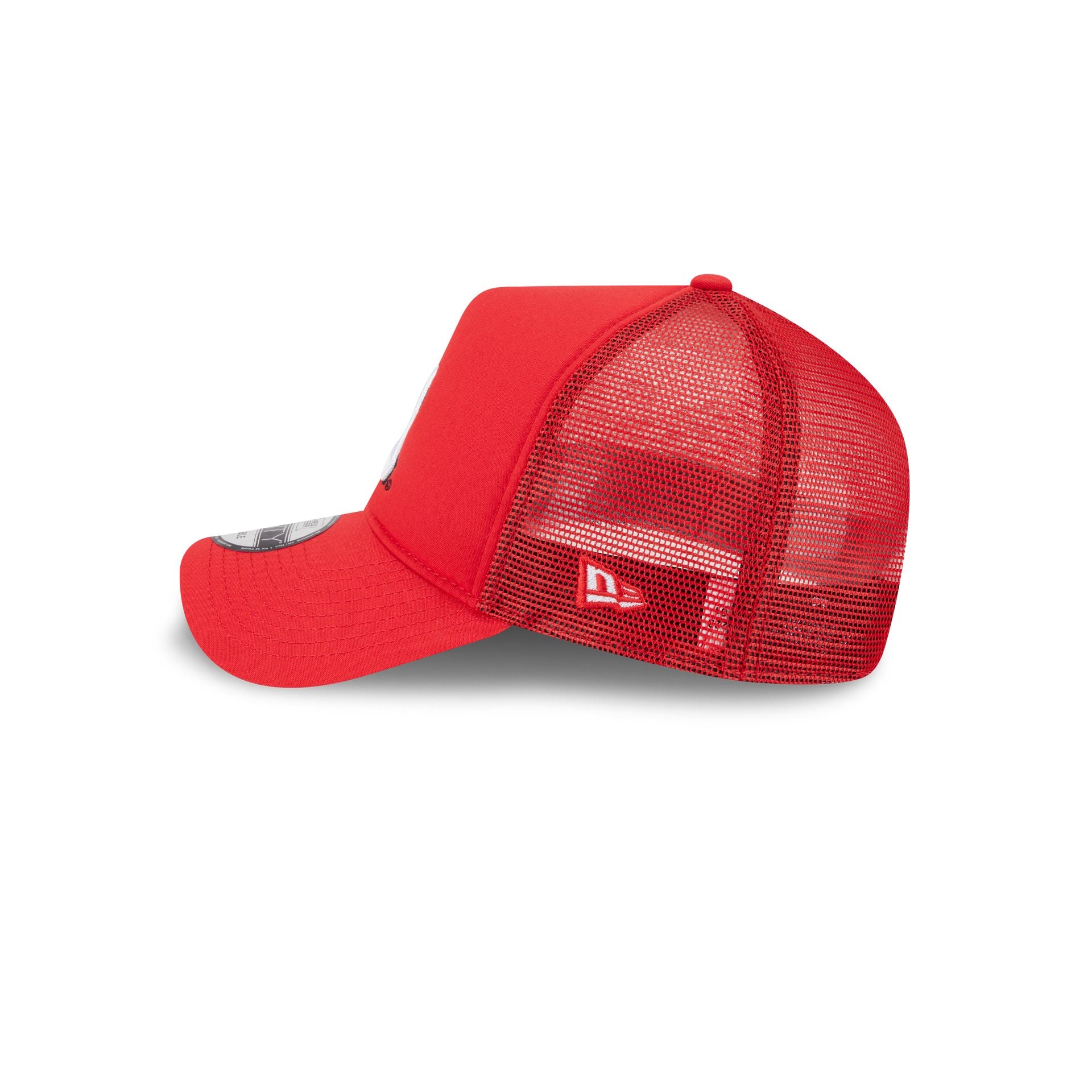 Rutgers Scarlet Knights Go-To 9FORTY A-Frame Trucker Hat - Image 4