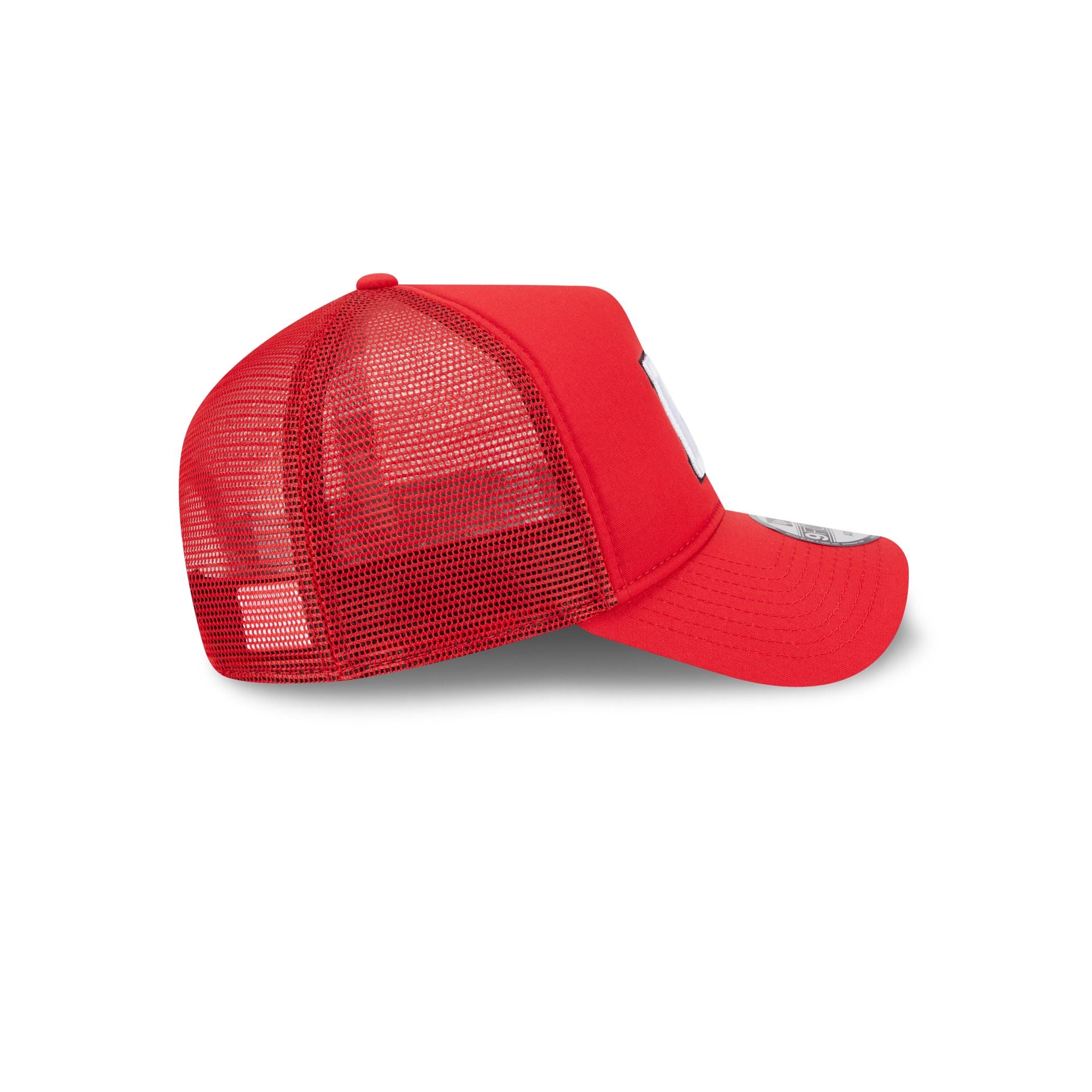 Rutgers Scarlet Knights Go-To 9FORTY A-Frame Trucker Hat - Image 5