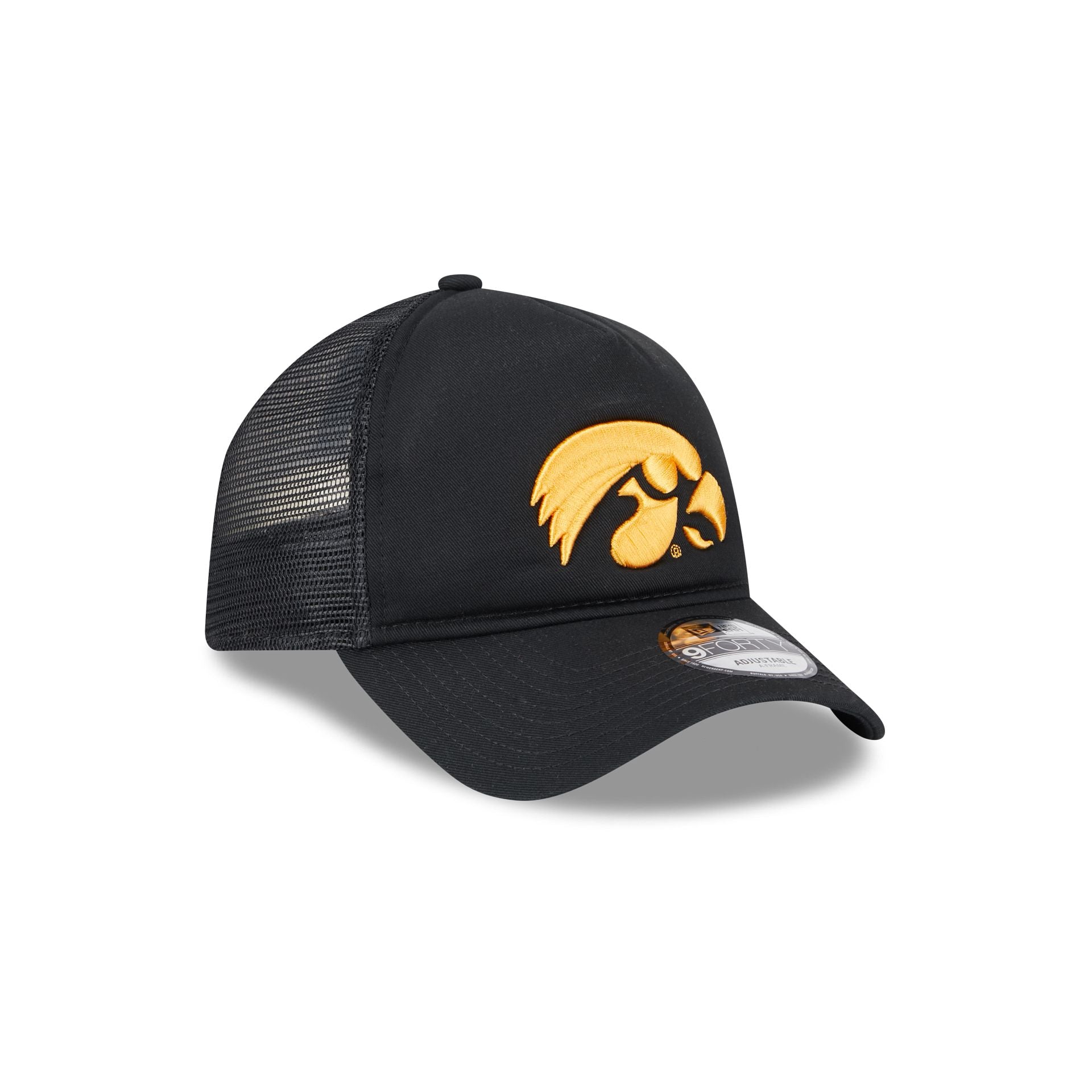 Iowa Hawkeyes Go-To 9FORTY A-Frame Trucker Hat - Image 3