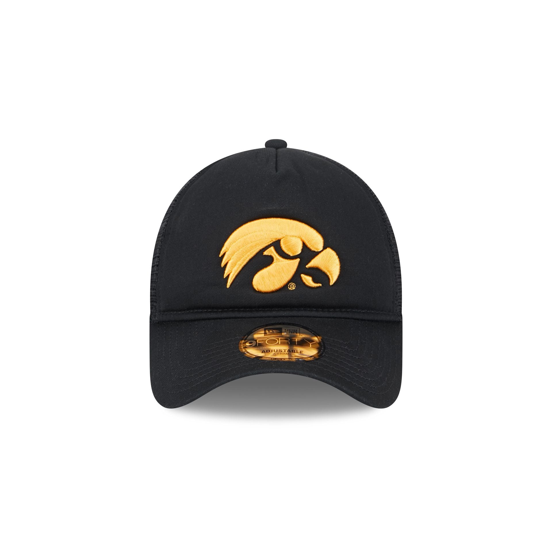 Iowa Hawkeyes Go-To 9FORTY A-Frame Trucker Hat - Image 2