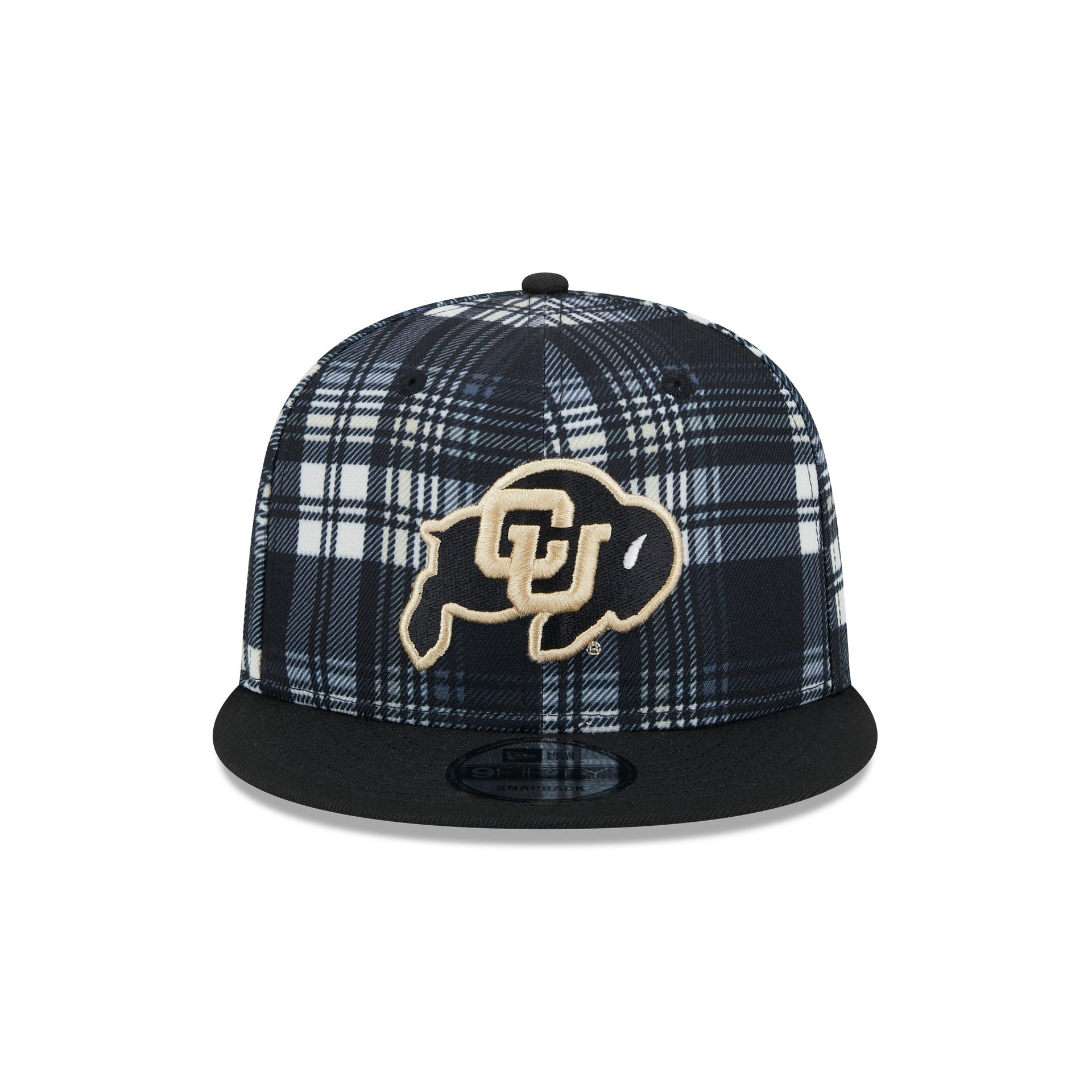 Colorado Buffaloes Plaid 9FIFTY Snapback Hat - Image 2