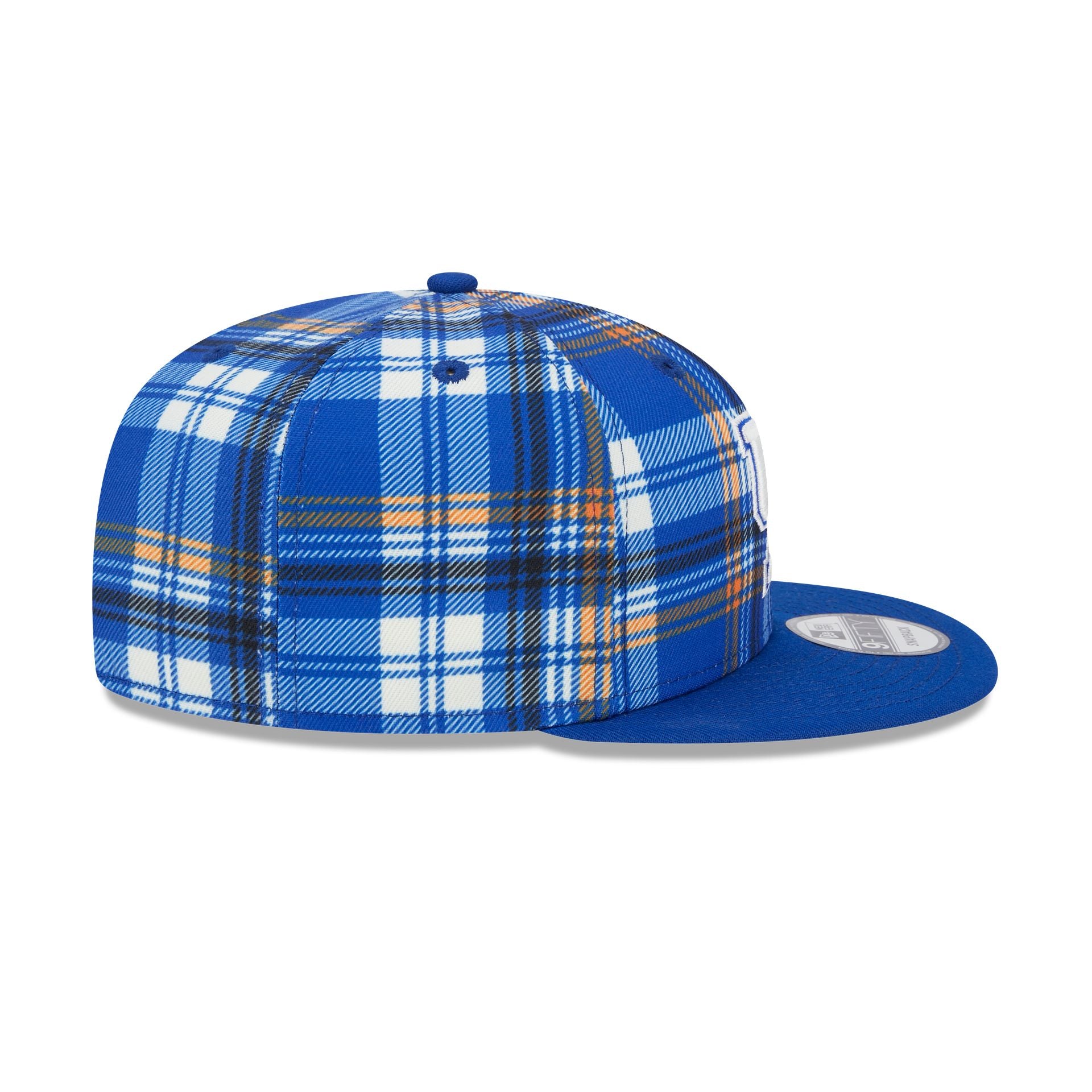 Kentucky Wildcats Plaid 9FIFTY Snapback Hat - Image 5