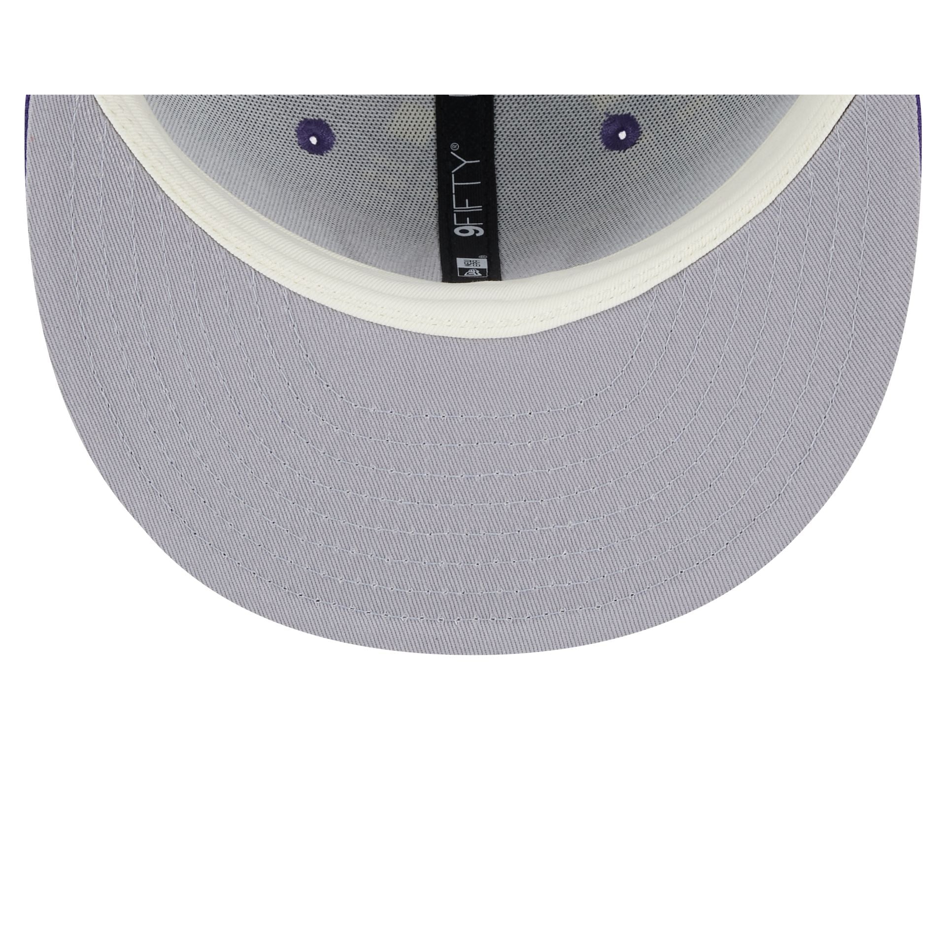 Washington Huskies Plaid 9FIFTY Snapback Hat - Image 7