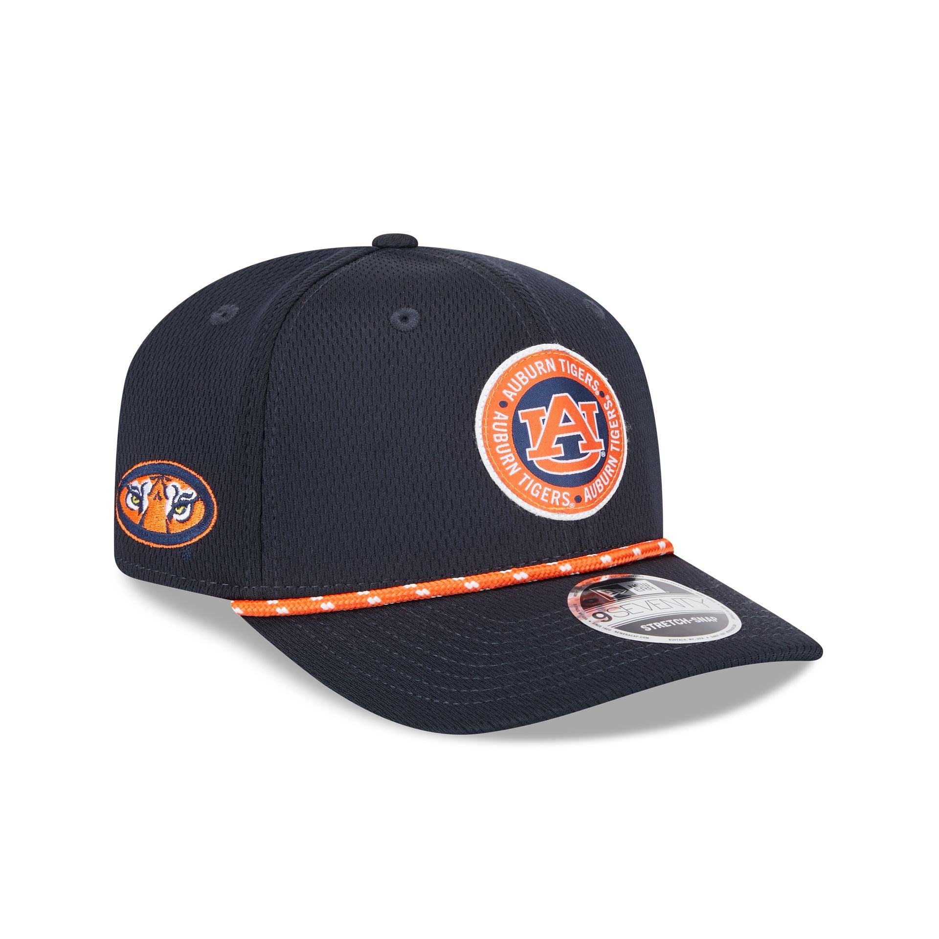 Auburn Tigers 9SEVENTY Stretch-Snap Hat - Image 3