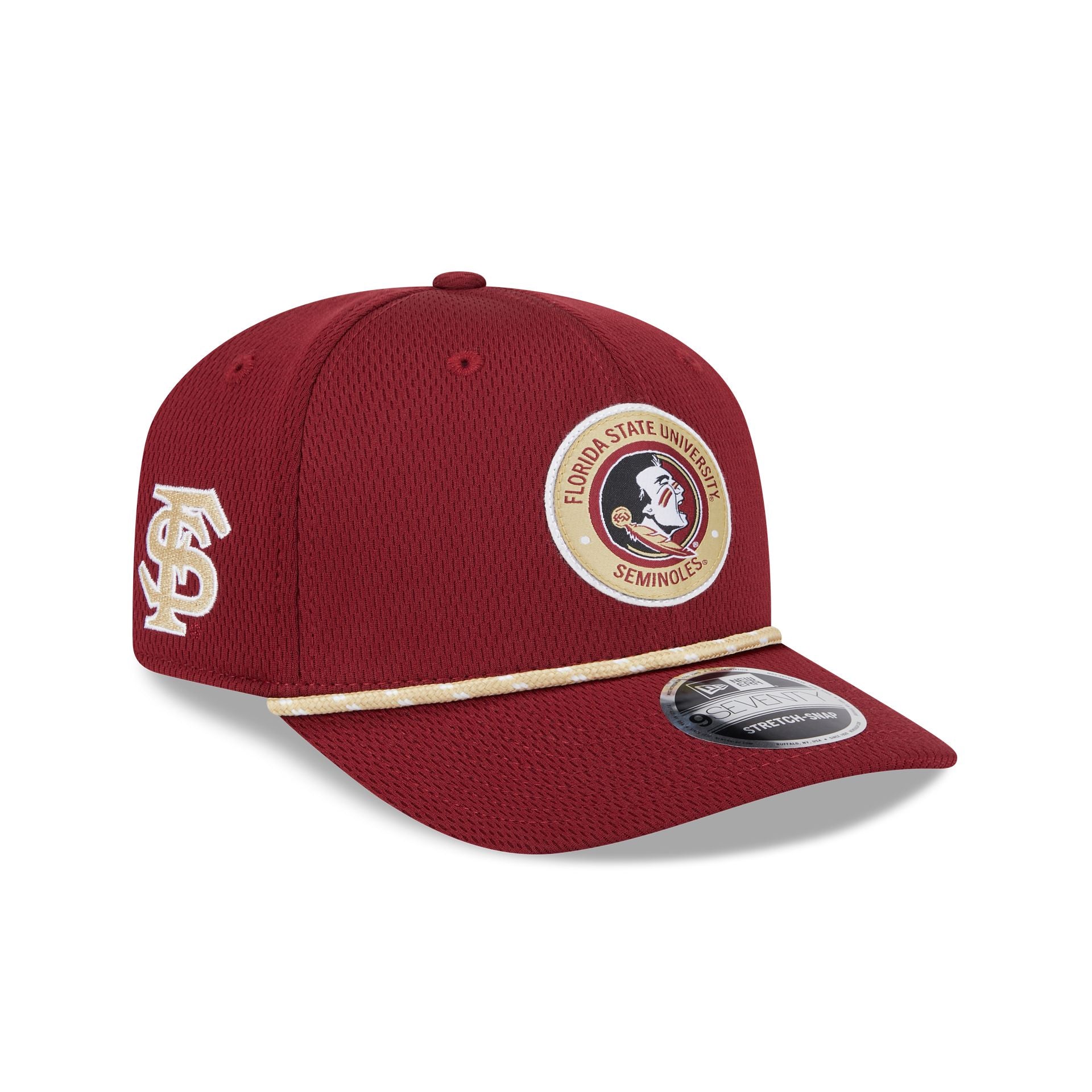 Florida State Seminoles 9SEVENTY Stretch-Snap Hat - Image 3