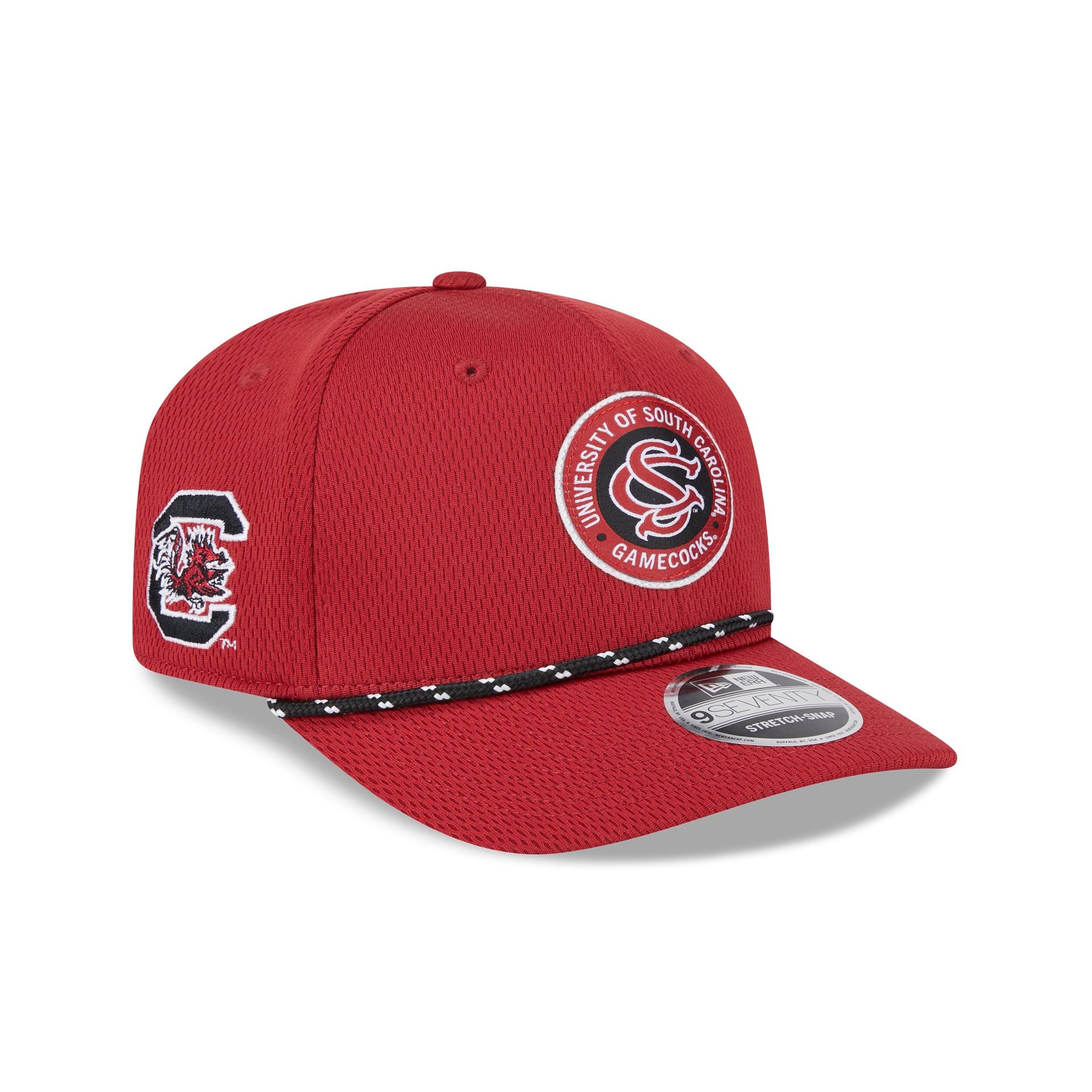 South Carolina Gamecocks 9SEVENTY Stretch-Snap Hat - Image 3
