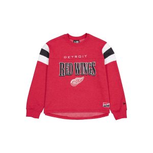 Detroit Red Wings Throwback Women's Crewneck