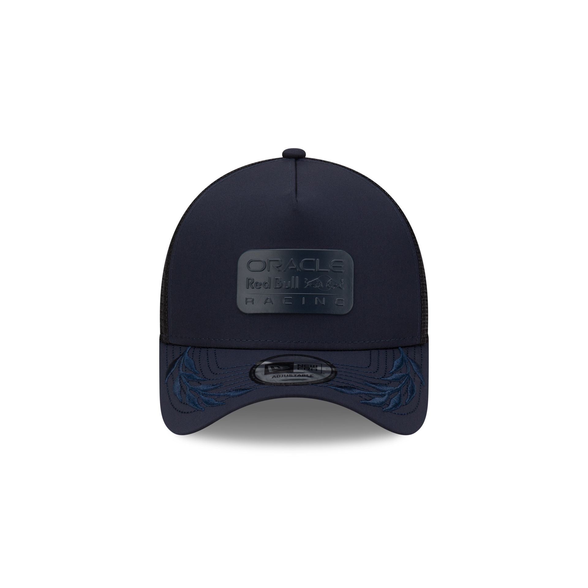 Oracle Red Bull Racing Tonal Navy 9FORTY A-Frame Trucker Hat - Image 2