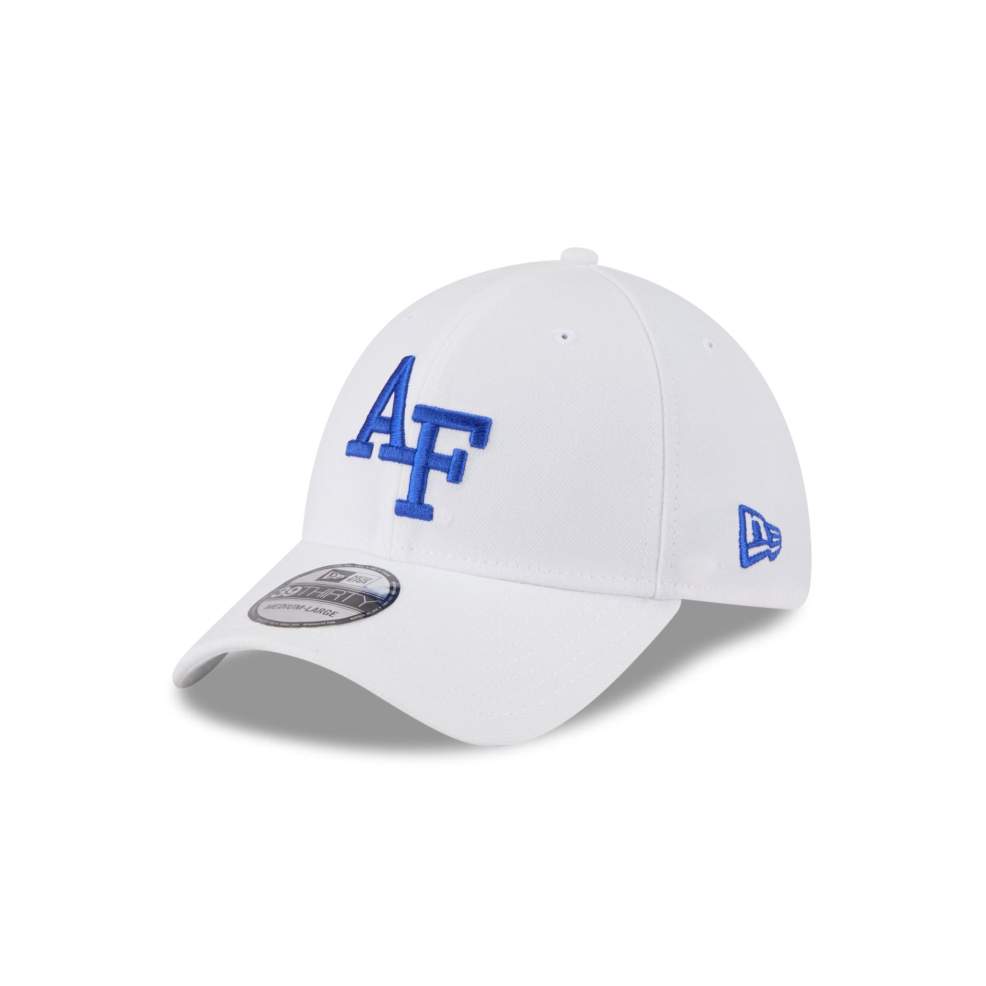 Air Force Falcons Optic White 39THIRTY Stretch Fit Hat