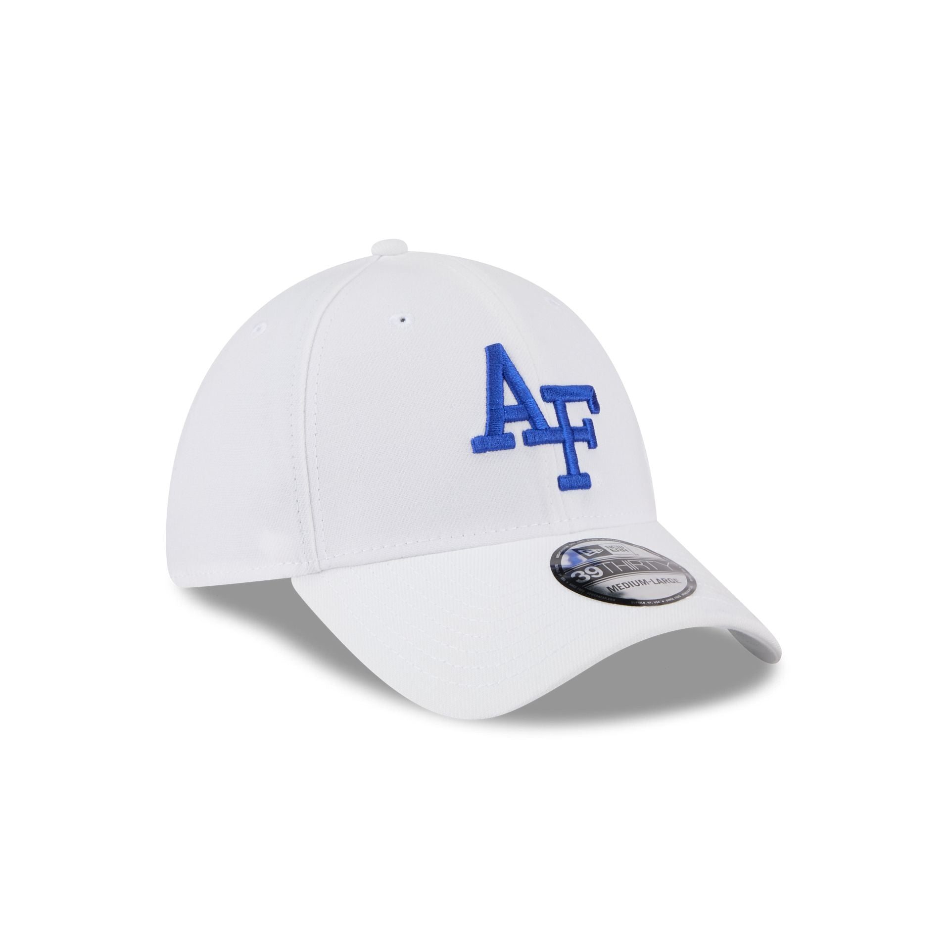Air Force Falcons Optic White 39THIRTY Stretch Fit Hat - Image 3