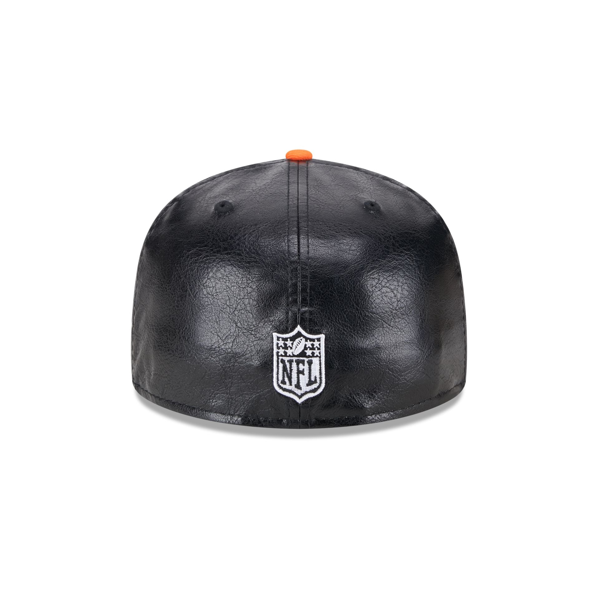 Denver Broncos Faux Leather Crown 59FIFTY Fitted Hat - Image 6