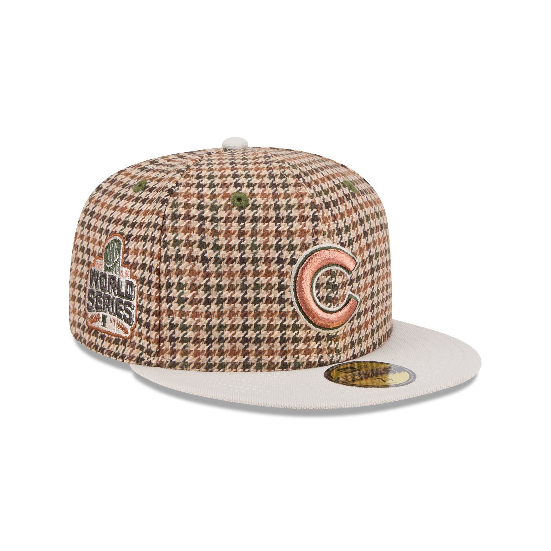 Chicago Cubs Houndstooth 59FIFTY Fitted Hat