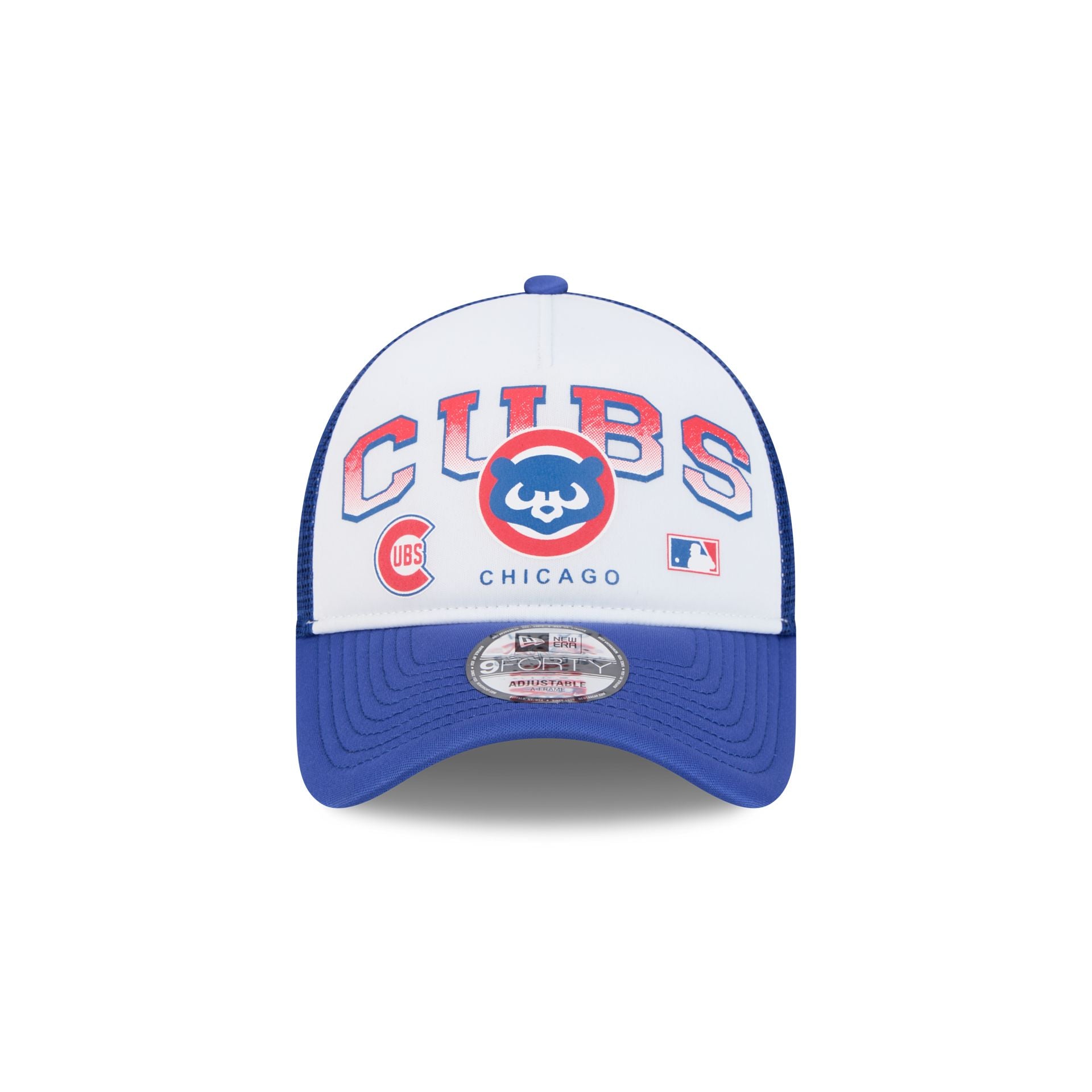 Chicago Cubs Sport Classics 9FORTY A-Frame Trucker Hat - Image 2