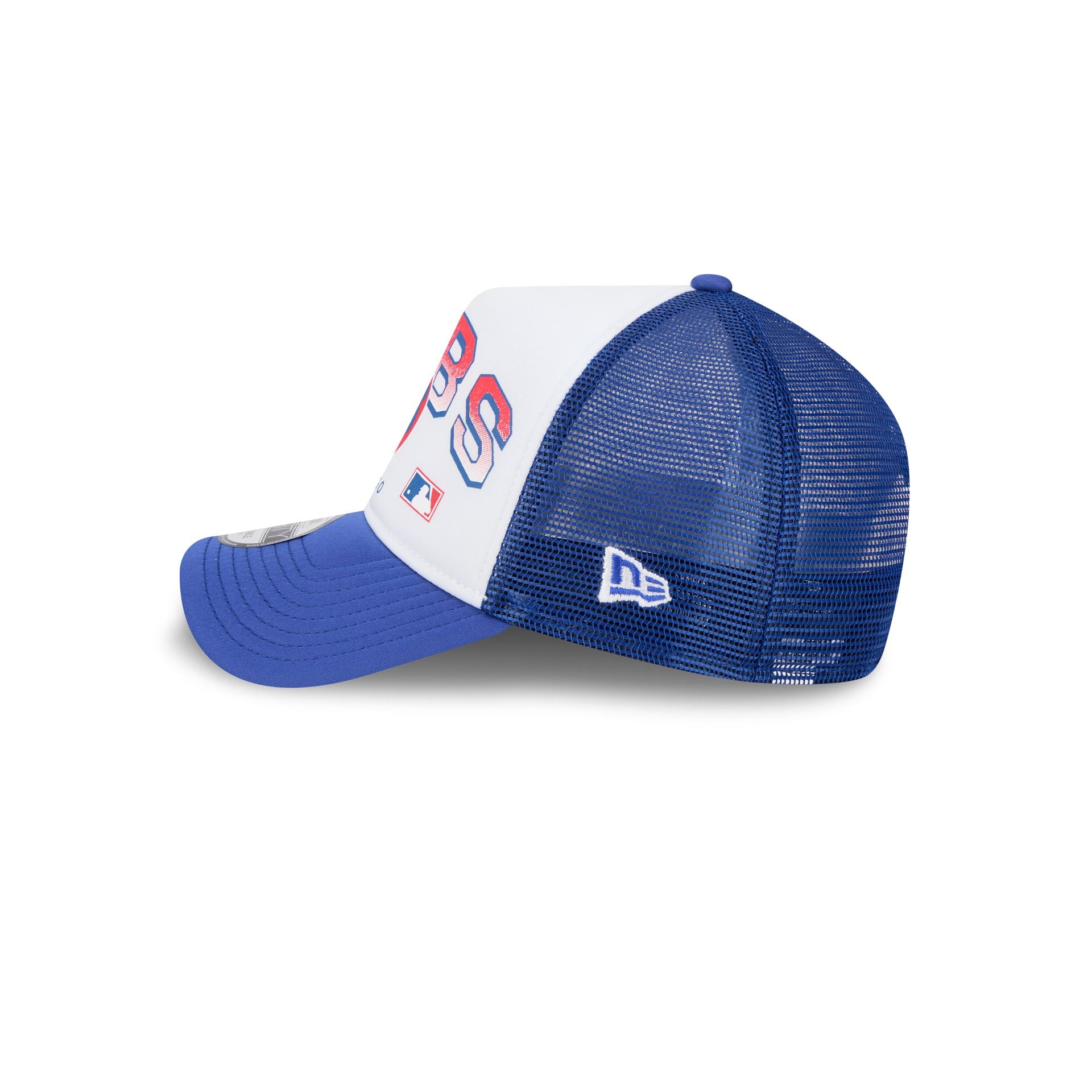 Chicago Cubs Sport Classics 9FORTY A-Frame Trucker Hat - Image 4