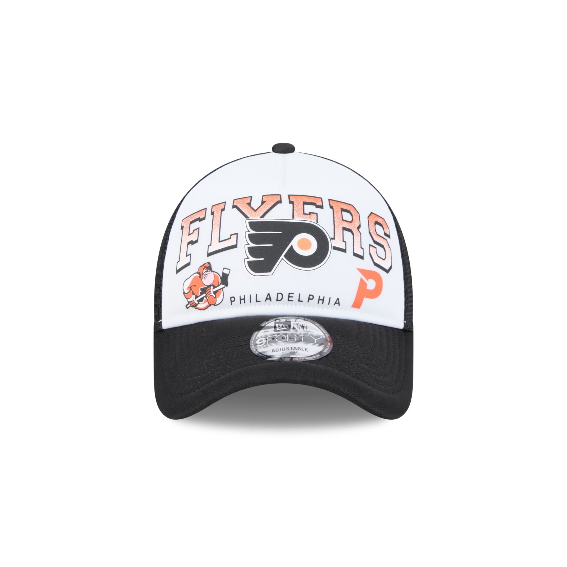Philadelphia Flyers Sport Classics 9FORTY A-Frame Trucker Hat - Image 2