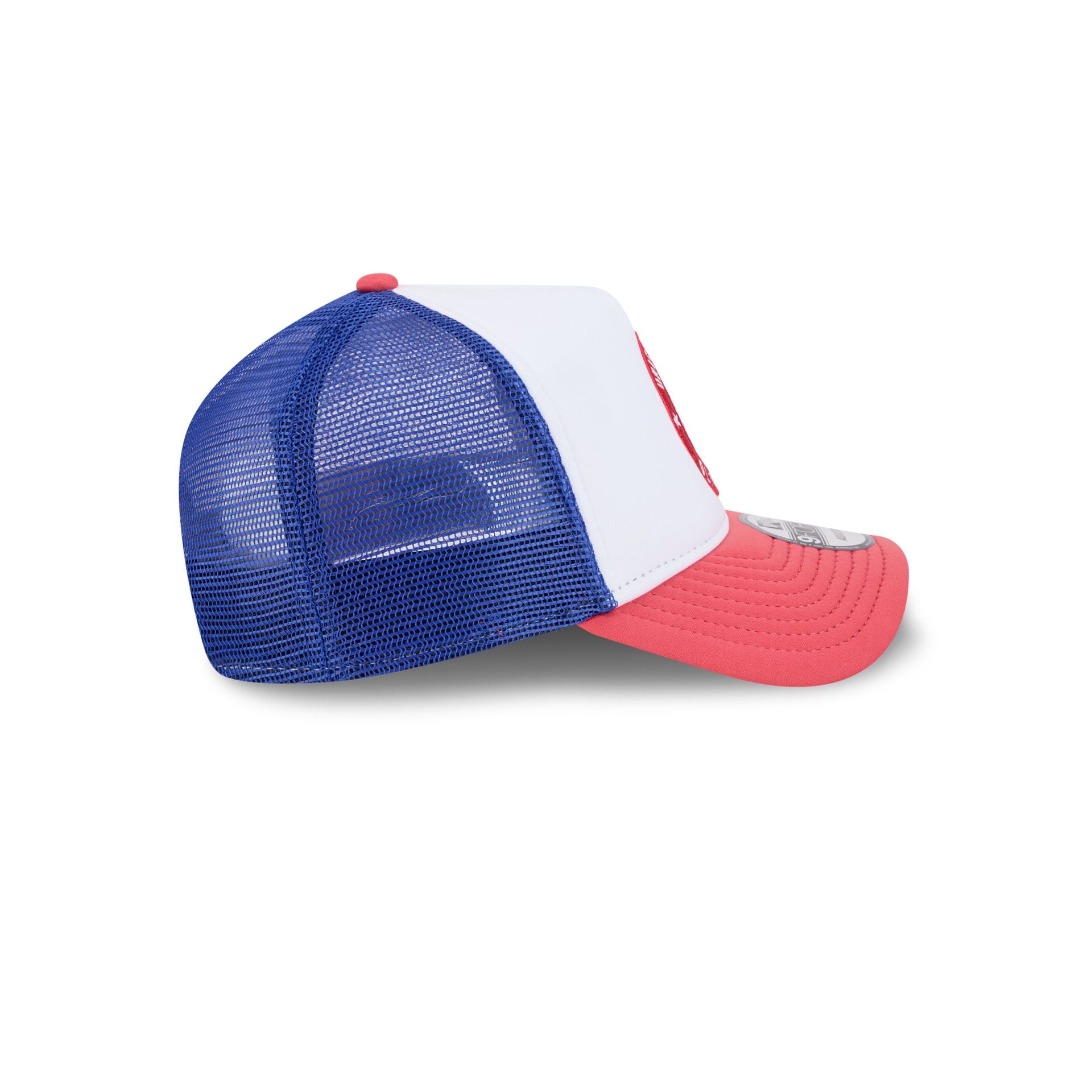 Team USA Olympics White 9FORTY A-Frame Trucker Hat - Image 5