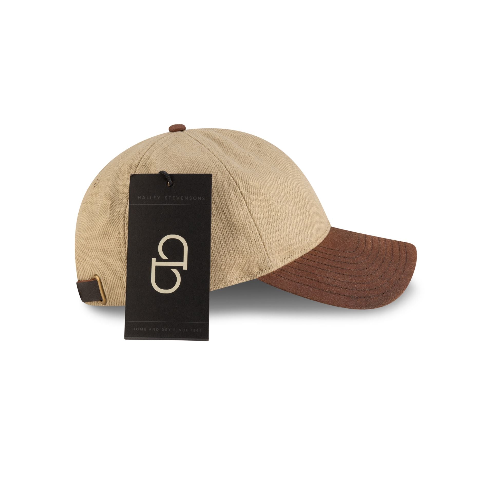 New Era Cap Heavy Twill Beige 9TWENTY Adjustable Hat - Image 5