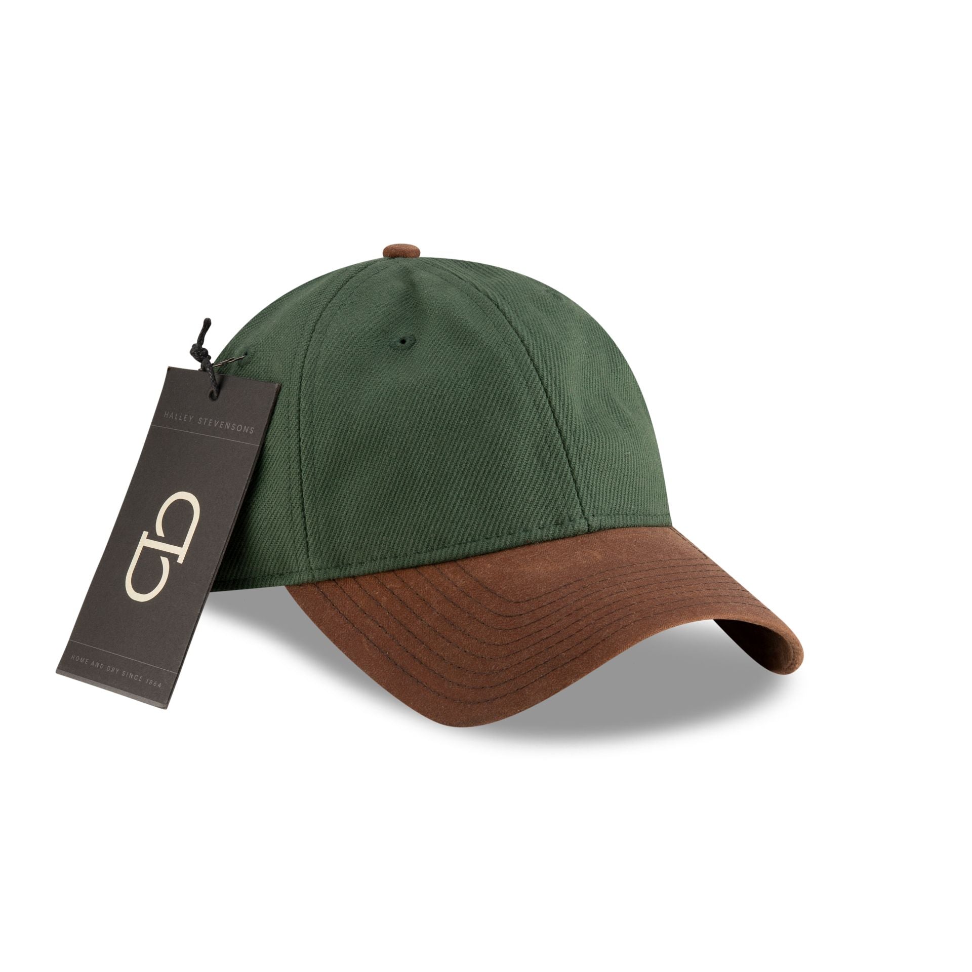 New Era Cap Heavy Twill Green 9TWENTY Adjustable Hat - Image 2