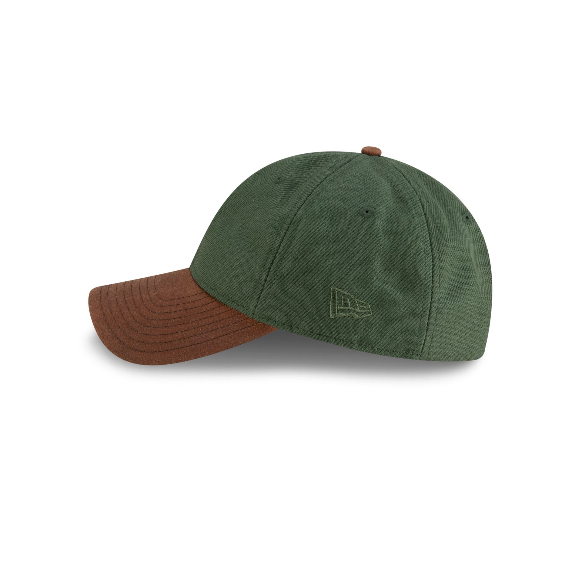 New Era Cap Heavy Twill Green 9TWENTY Adjustable Hat - Image 4