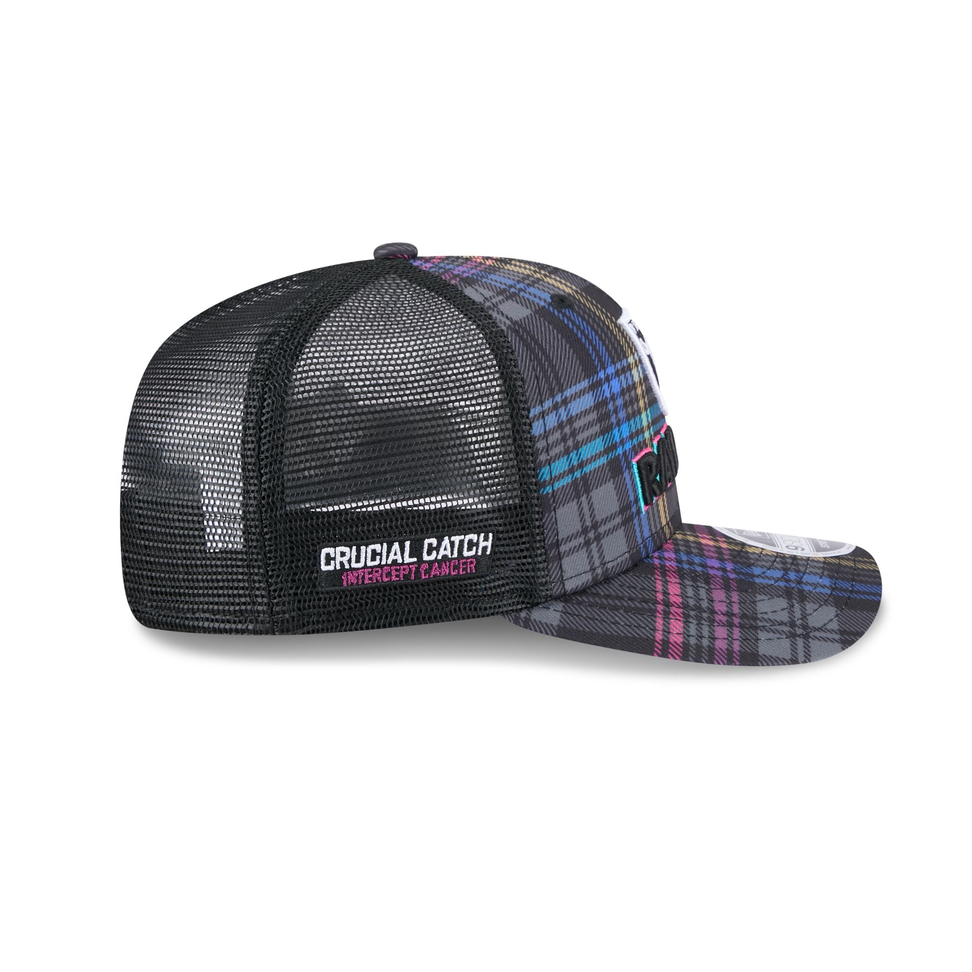 Las Vegas Raiders 2024 Crucial Catch 9SEVENTY Trucker Hat - Image 4
