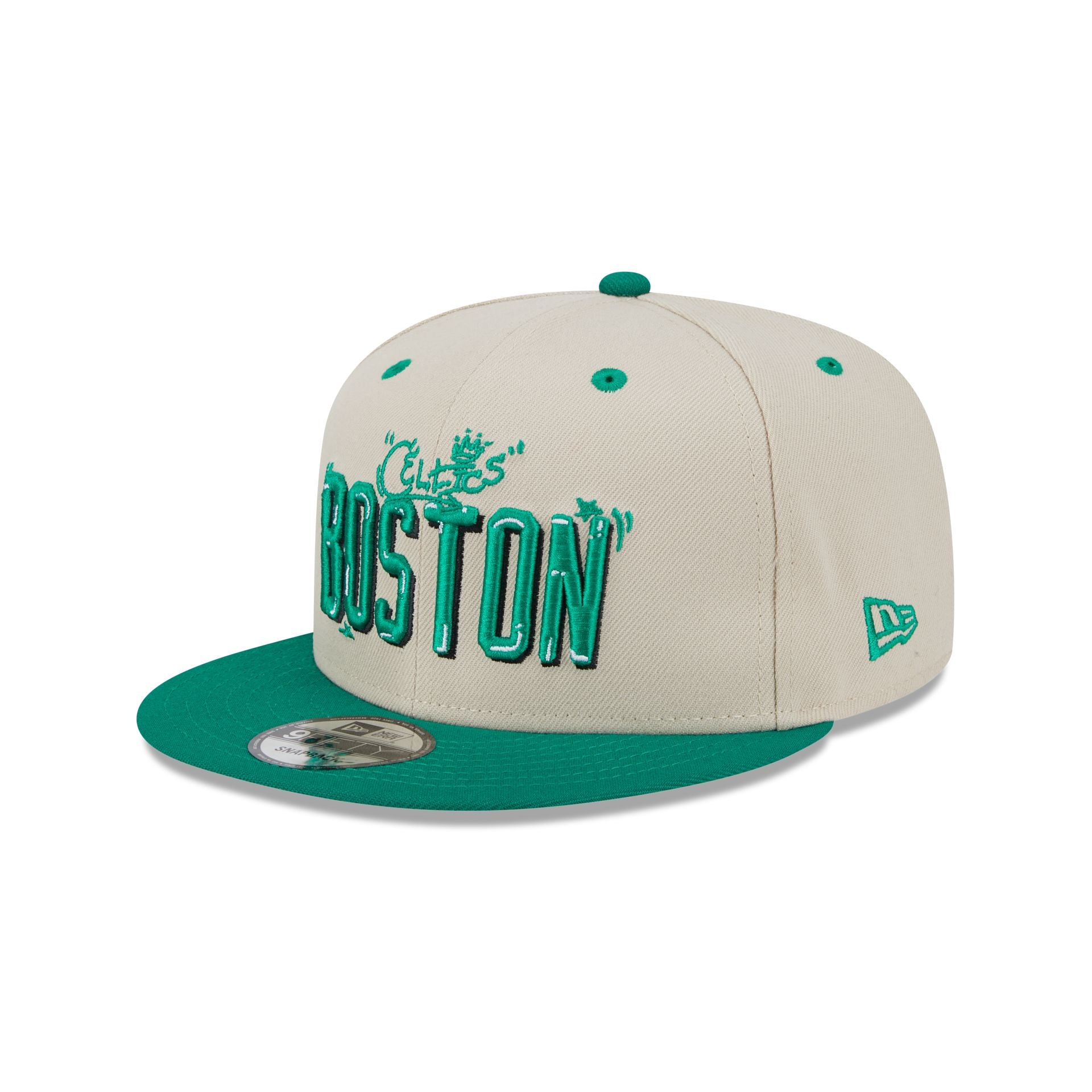 Boston Celtics Team Art 9FIFTY Snapback Hat