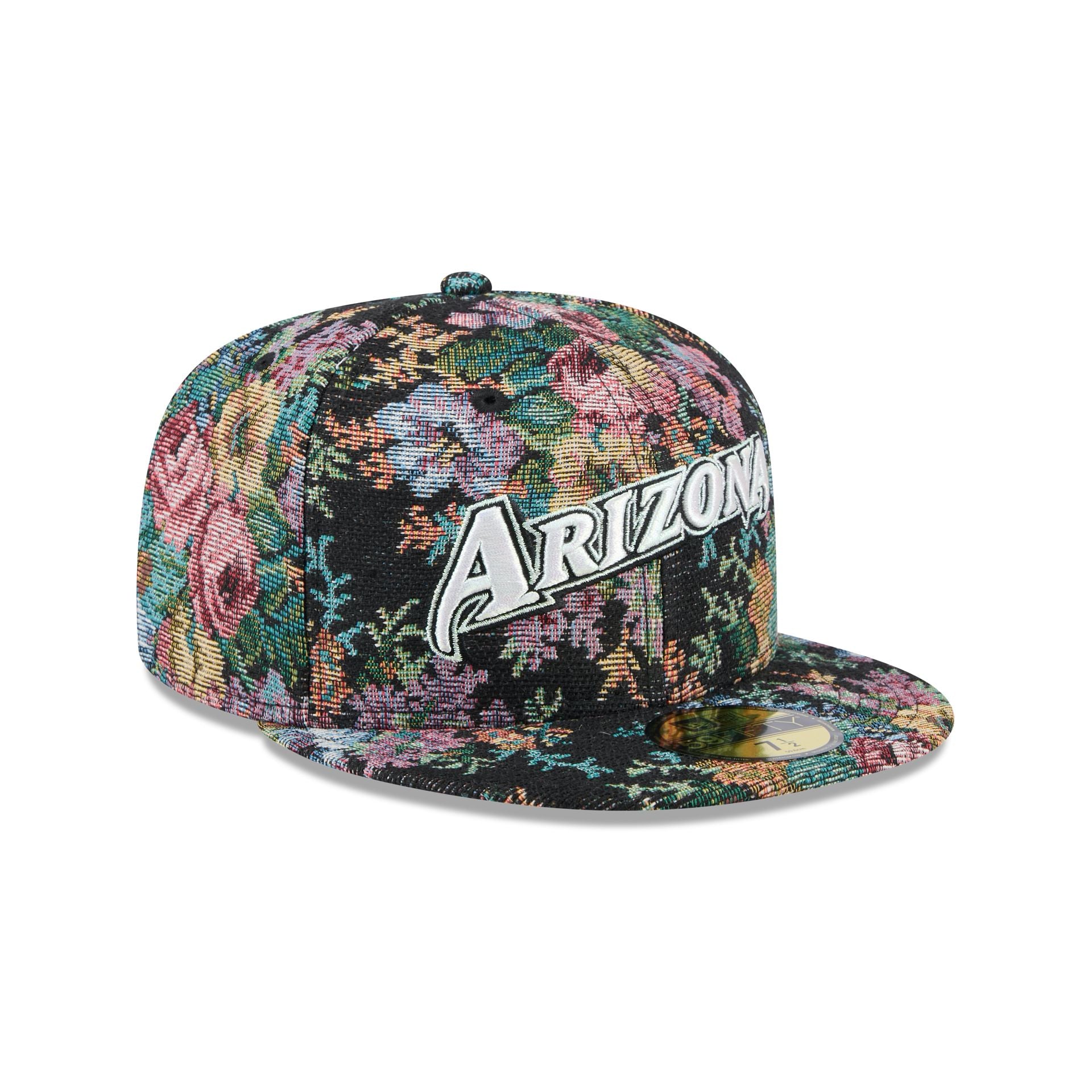 Arizona Diamondbacks Jacquard Pattern 59FIFTY Fitted Hat - Image 3